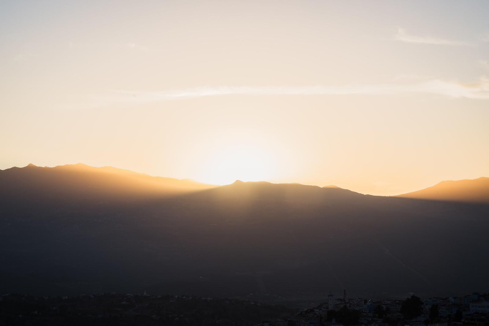 Sunset View from Bouzafer