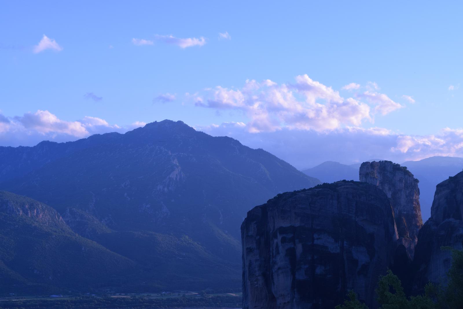 Sandstone Peaks at Sunset