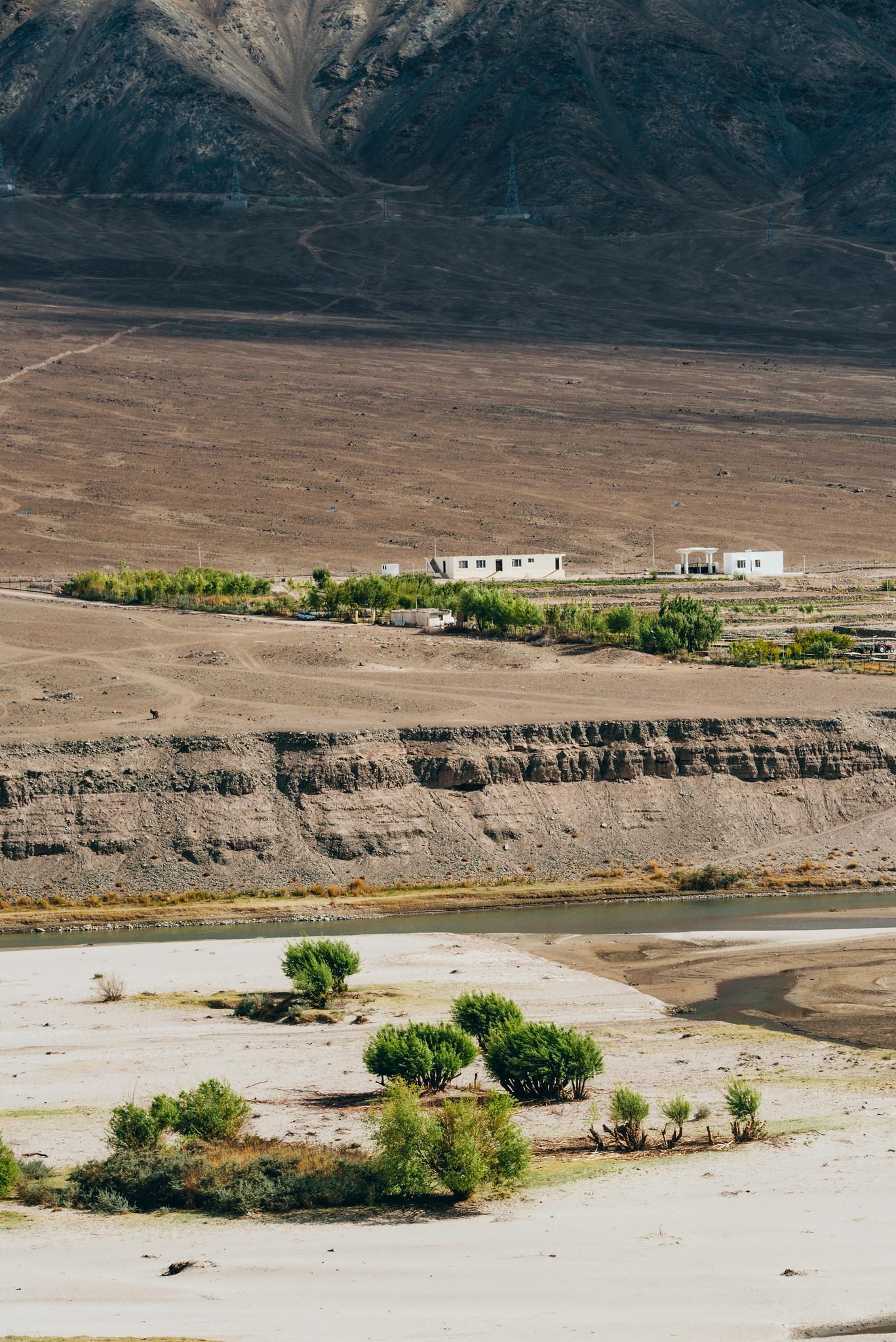 A Beautiful Sight of the Valley by Indus River