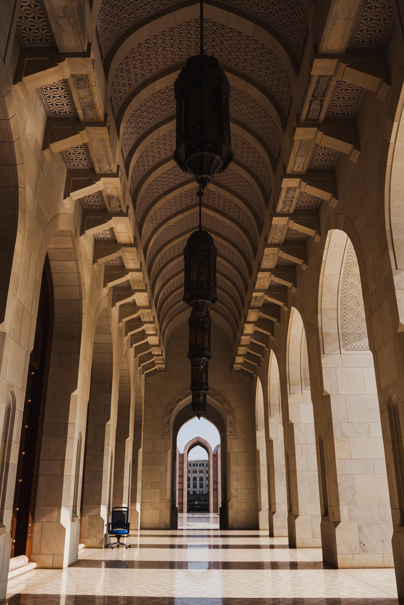 The Rows of Columns Casting Shadows