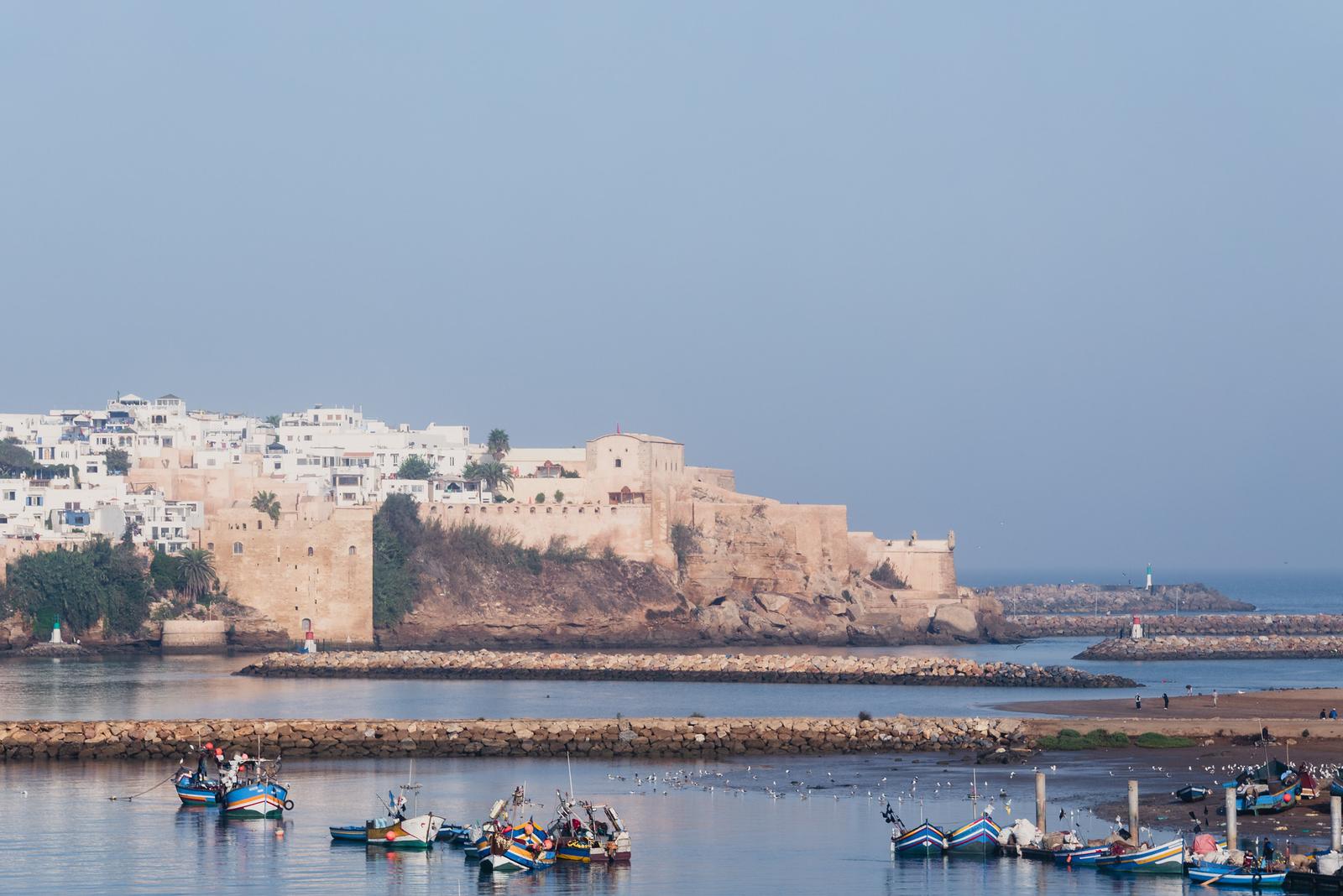 Kasbah of the Oudayas from Afar