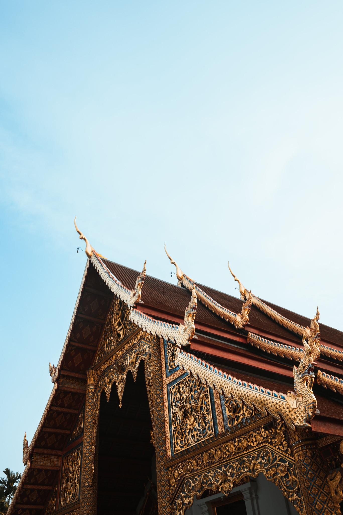 Inside Wat Phra Singh Precinct