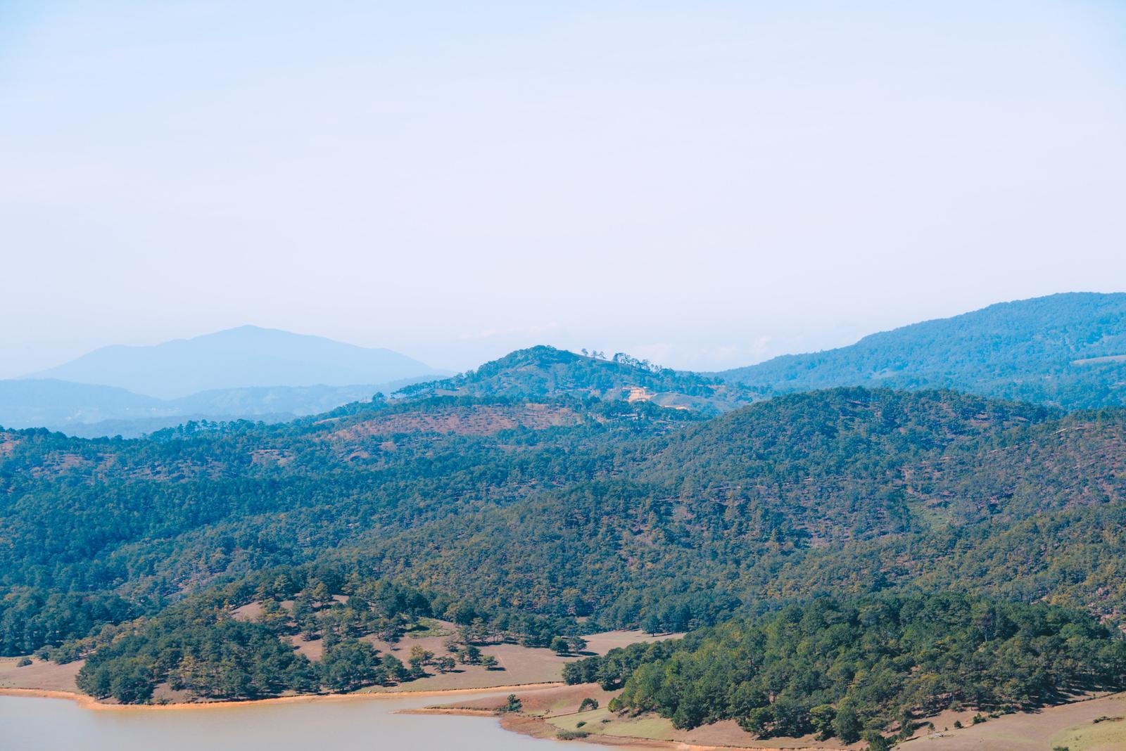 View towards Suoi Vang Lake