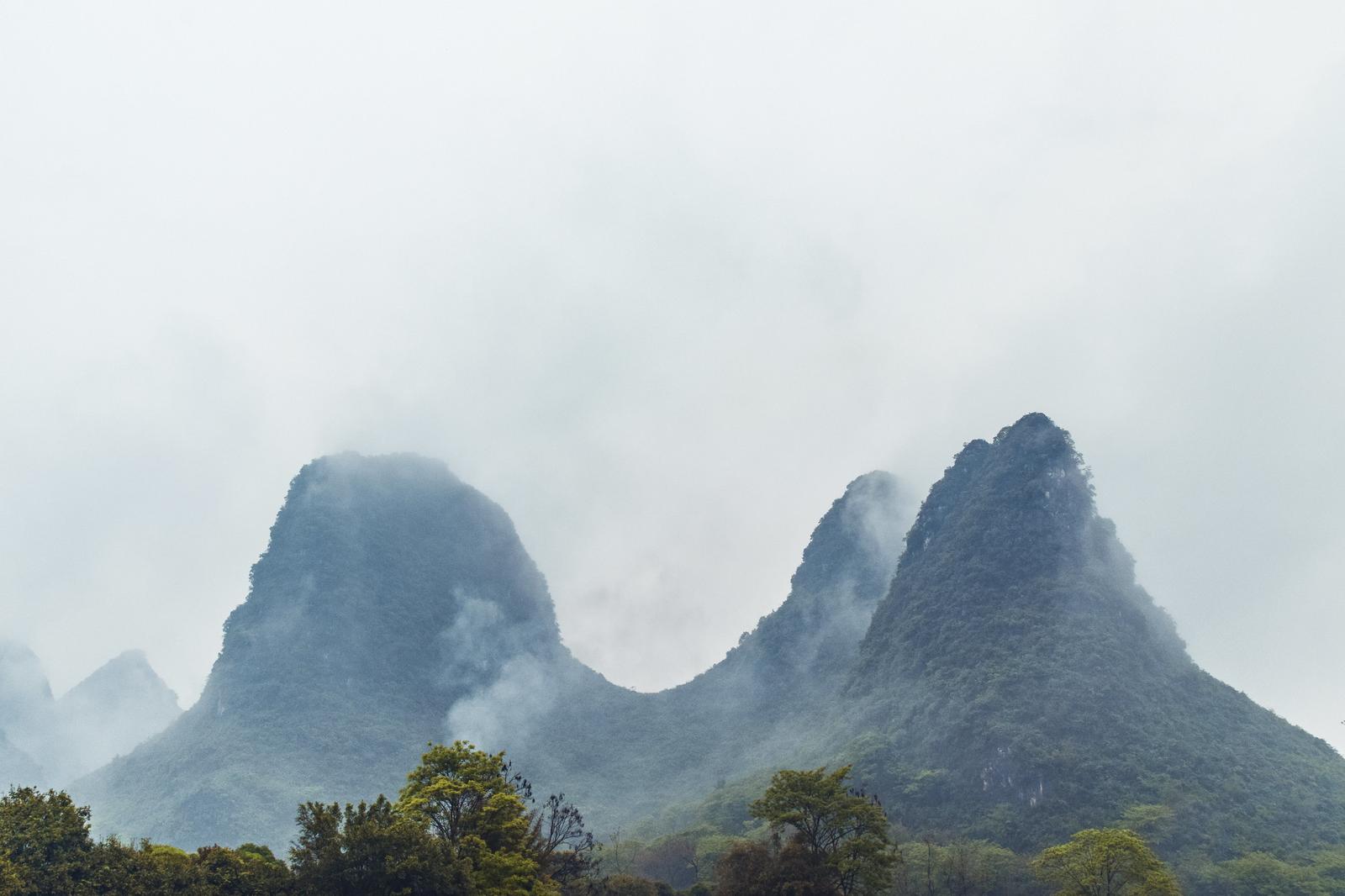 Bamboo Rafting on Yulong River