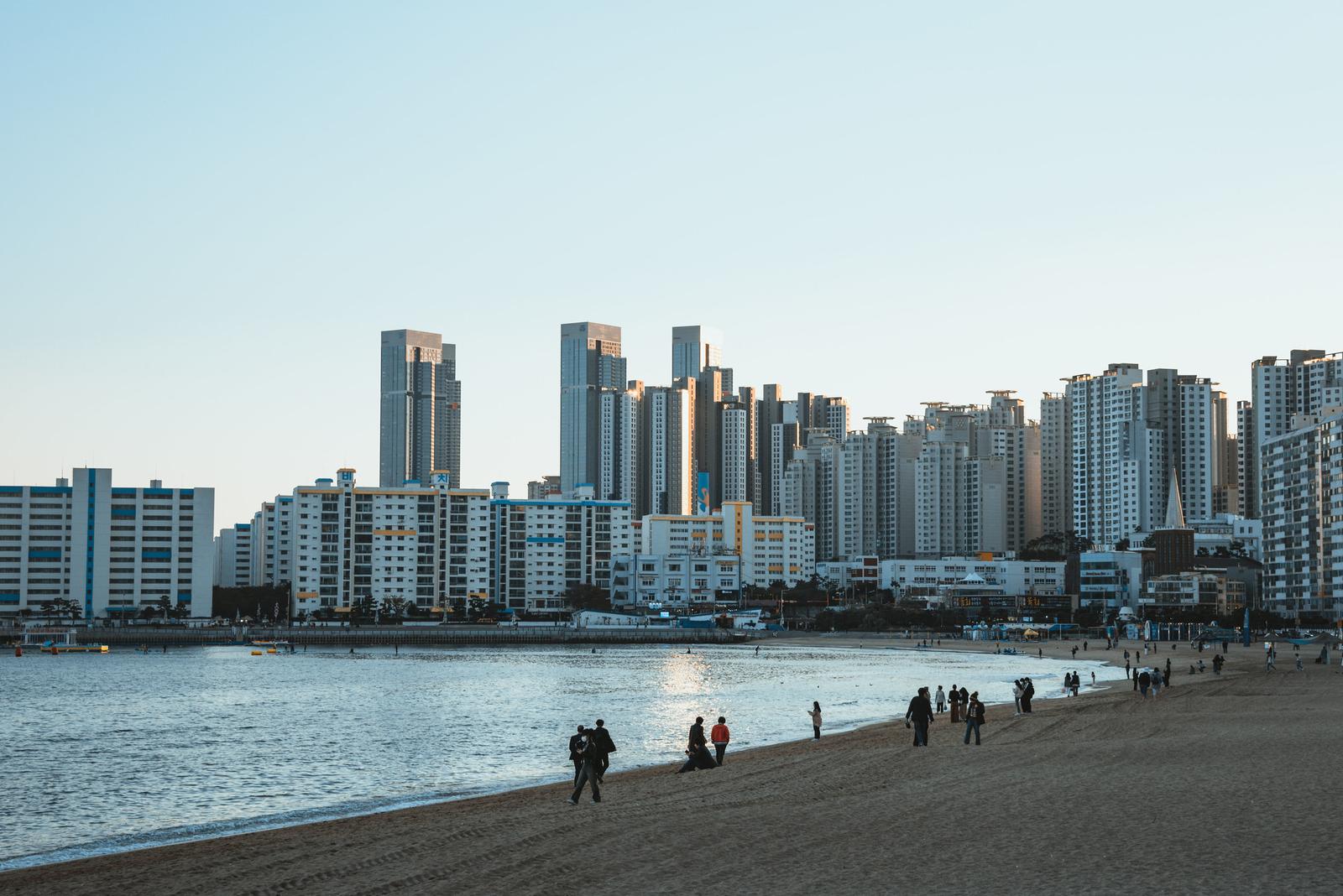 At Gwangalli Beach