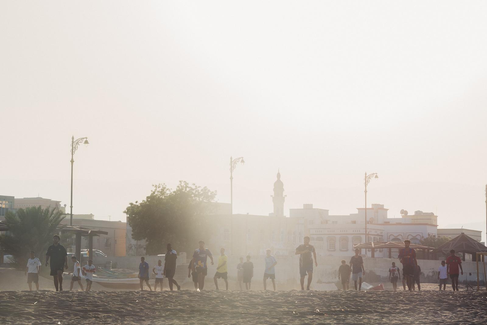 The Lively Scene at the Beach