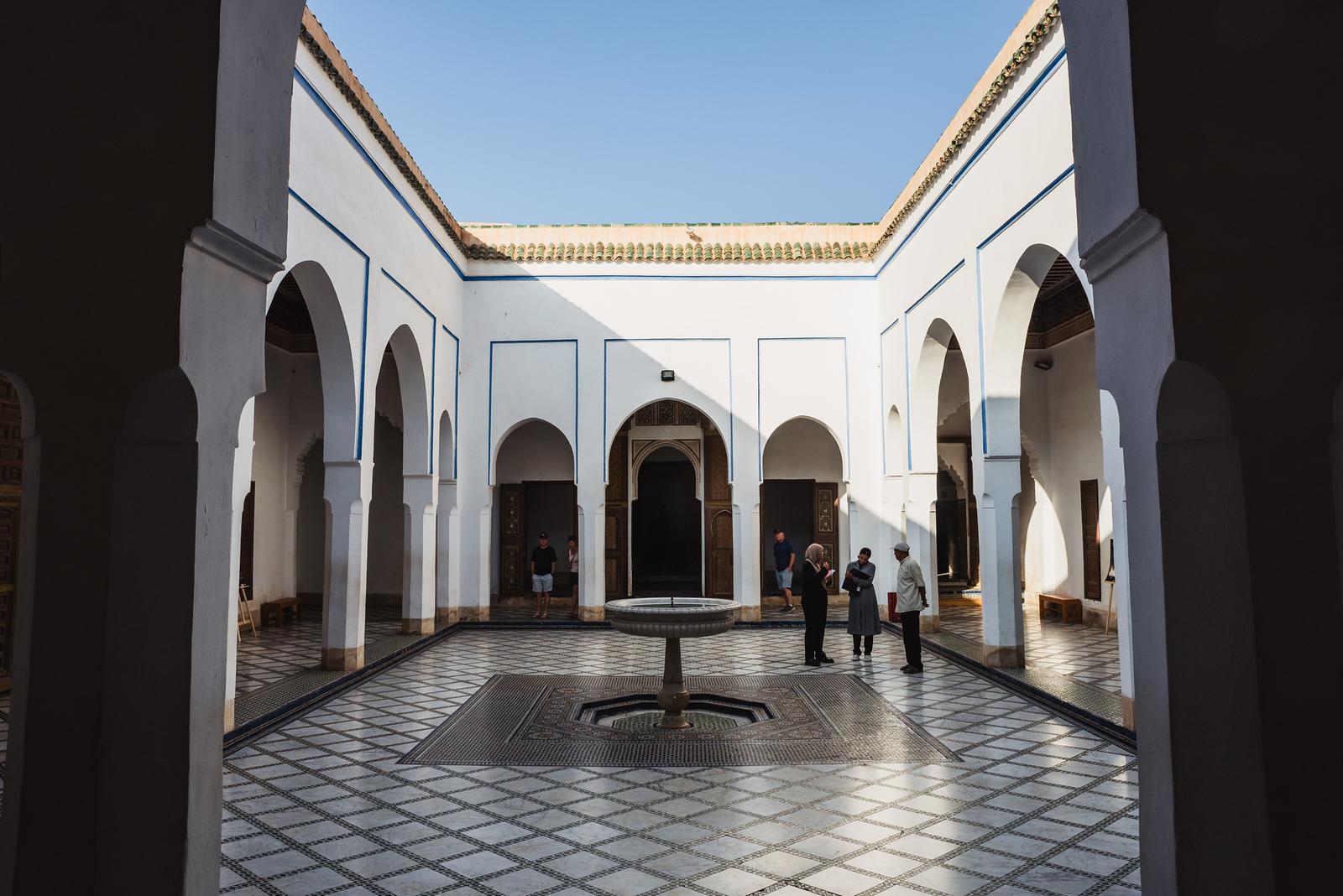Courtyard of a Riad