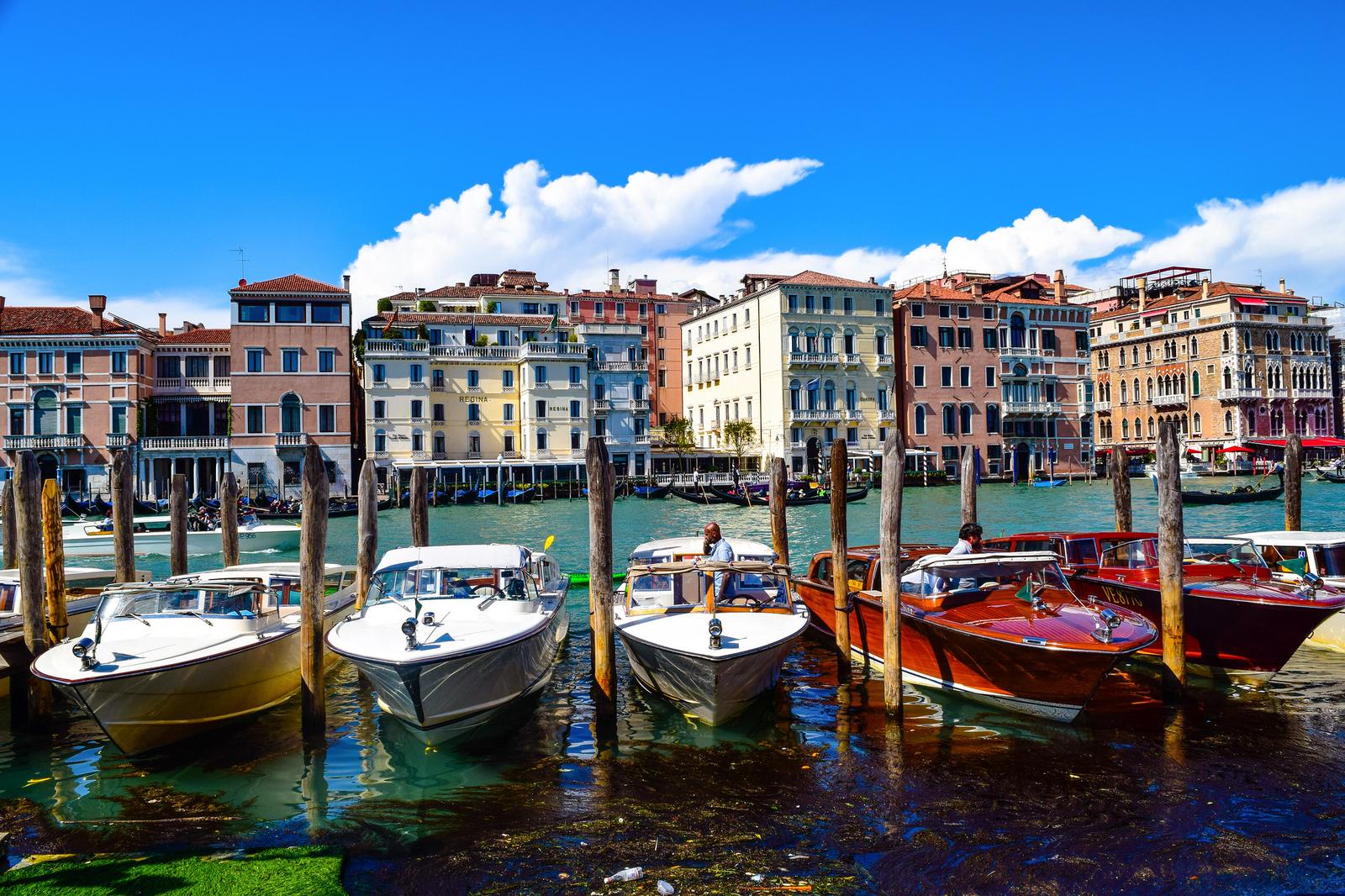 Houses Facing the Canal