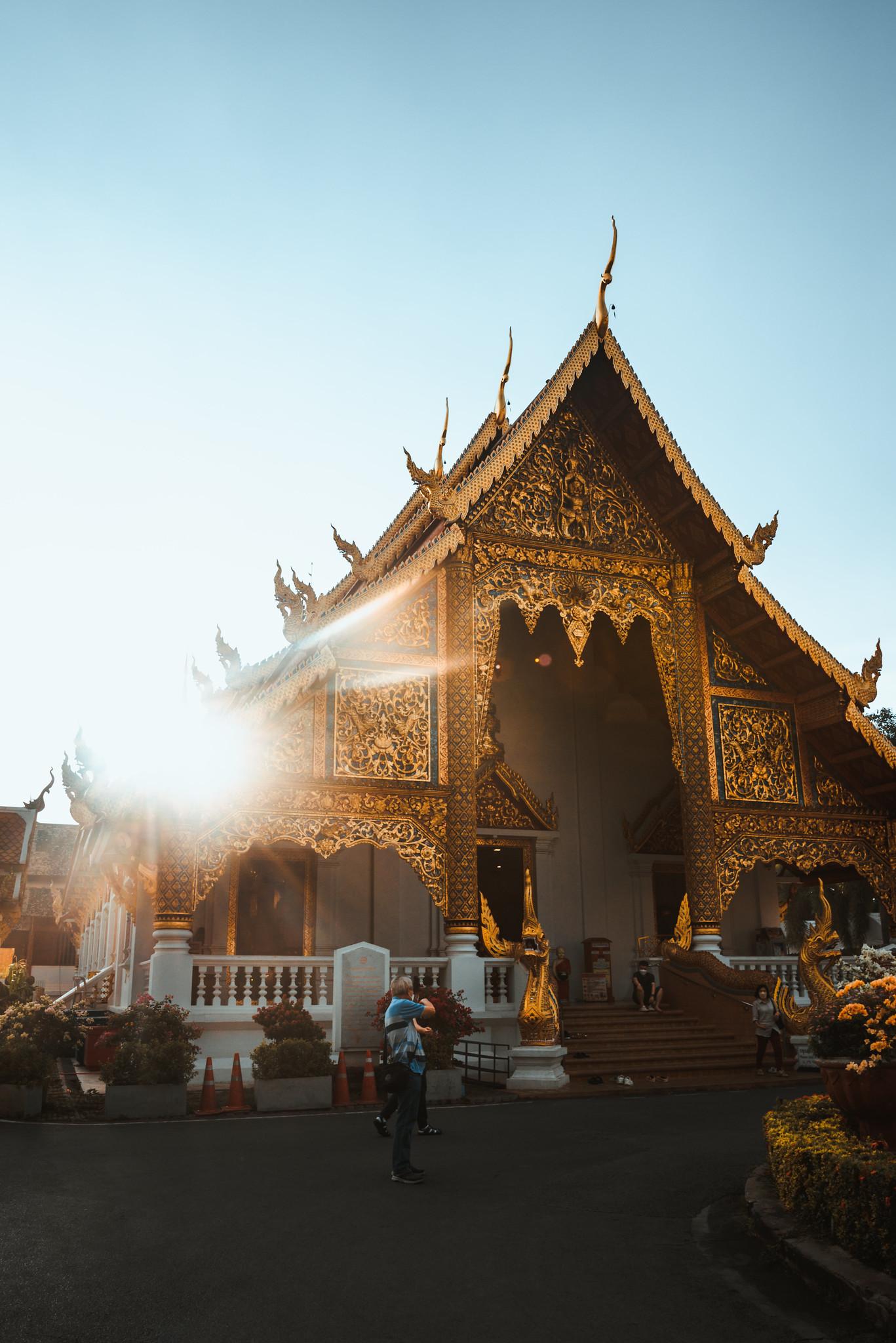 Inside Wat Phra Singh Precinct