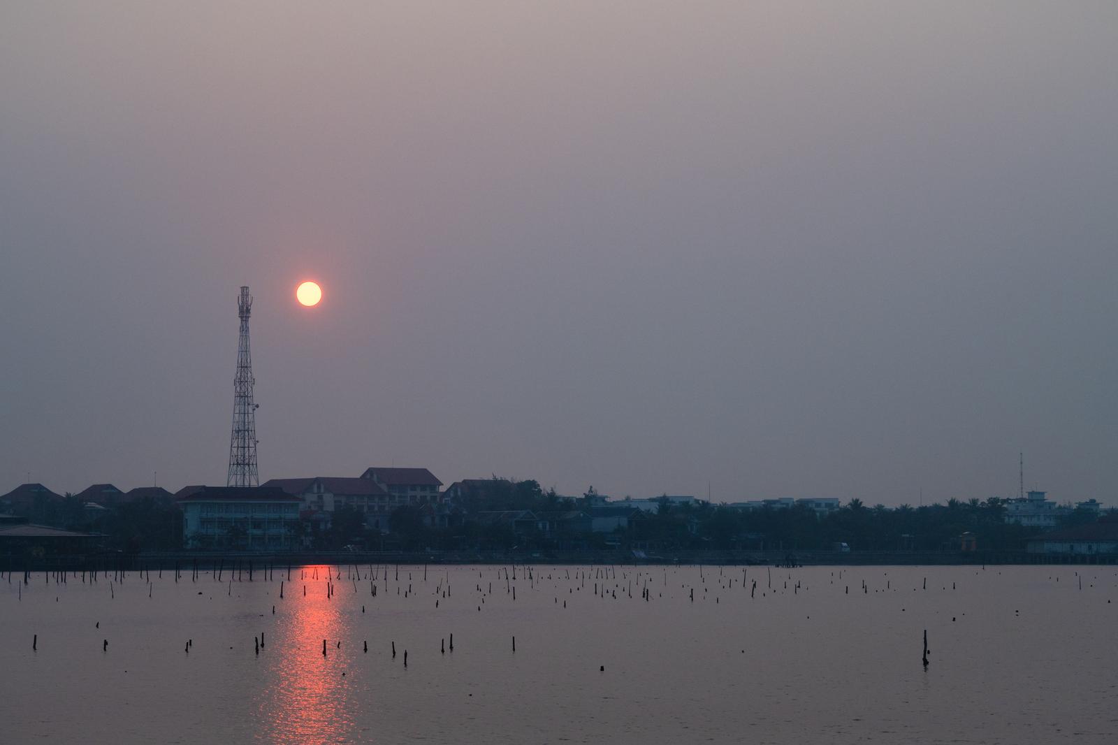 Sunrise over Lap An Lagoon