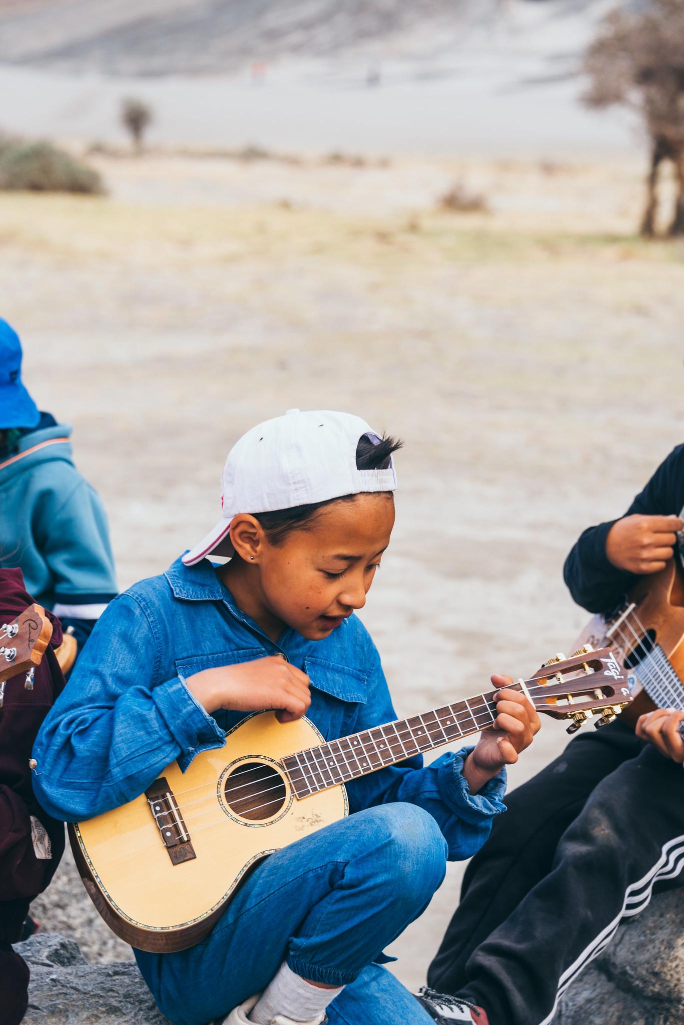 Busking Children