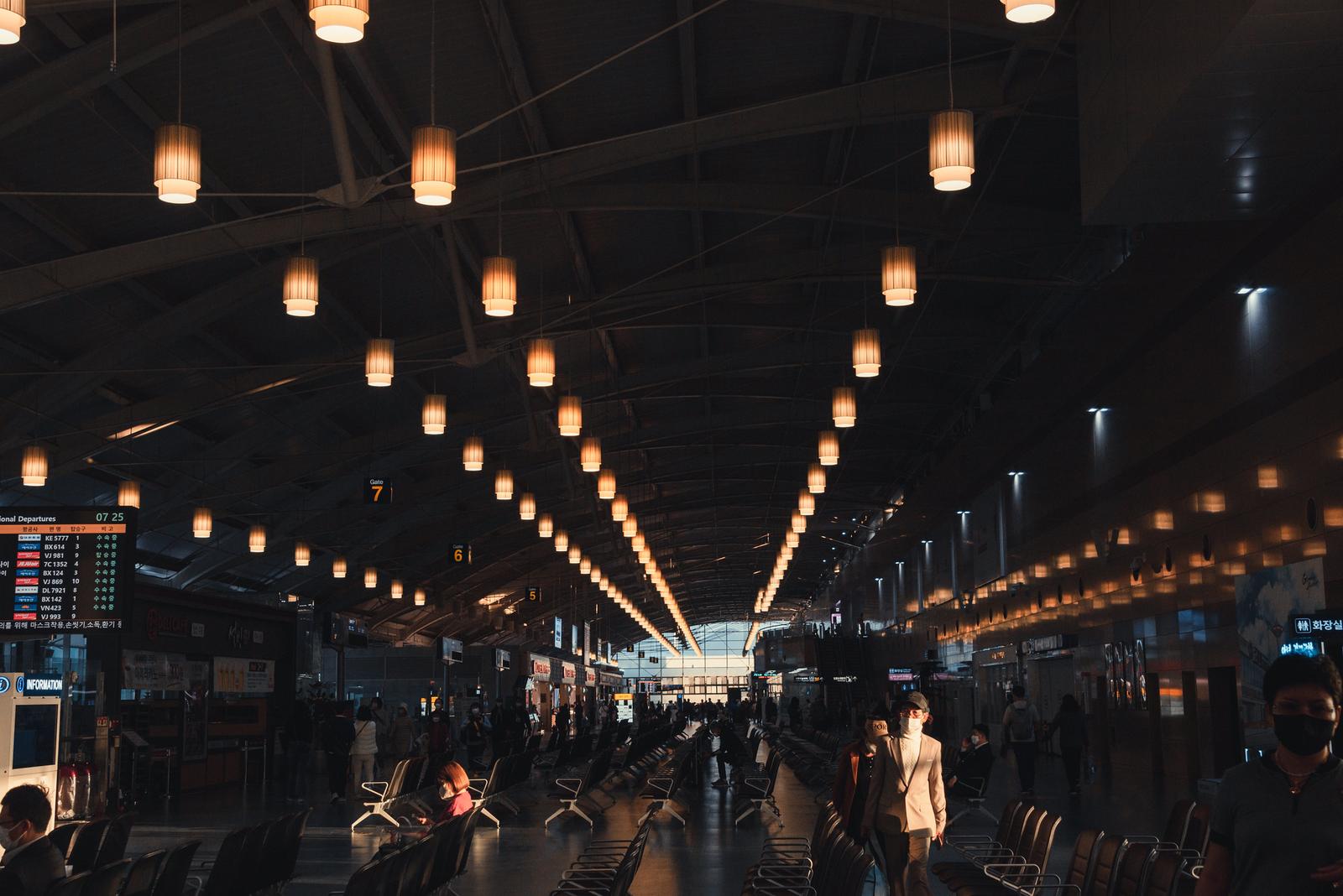 Gimhae Airport Departure Hall