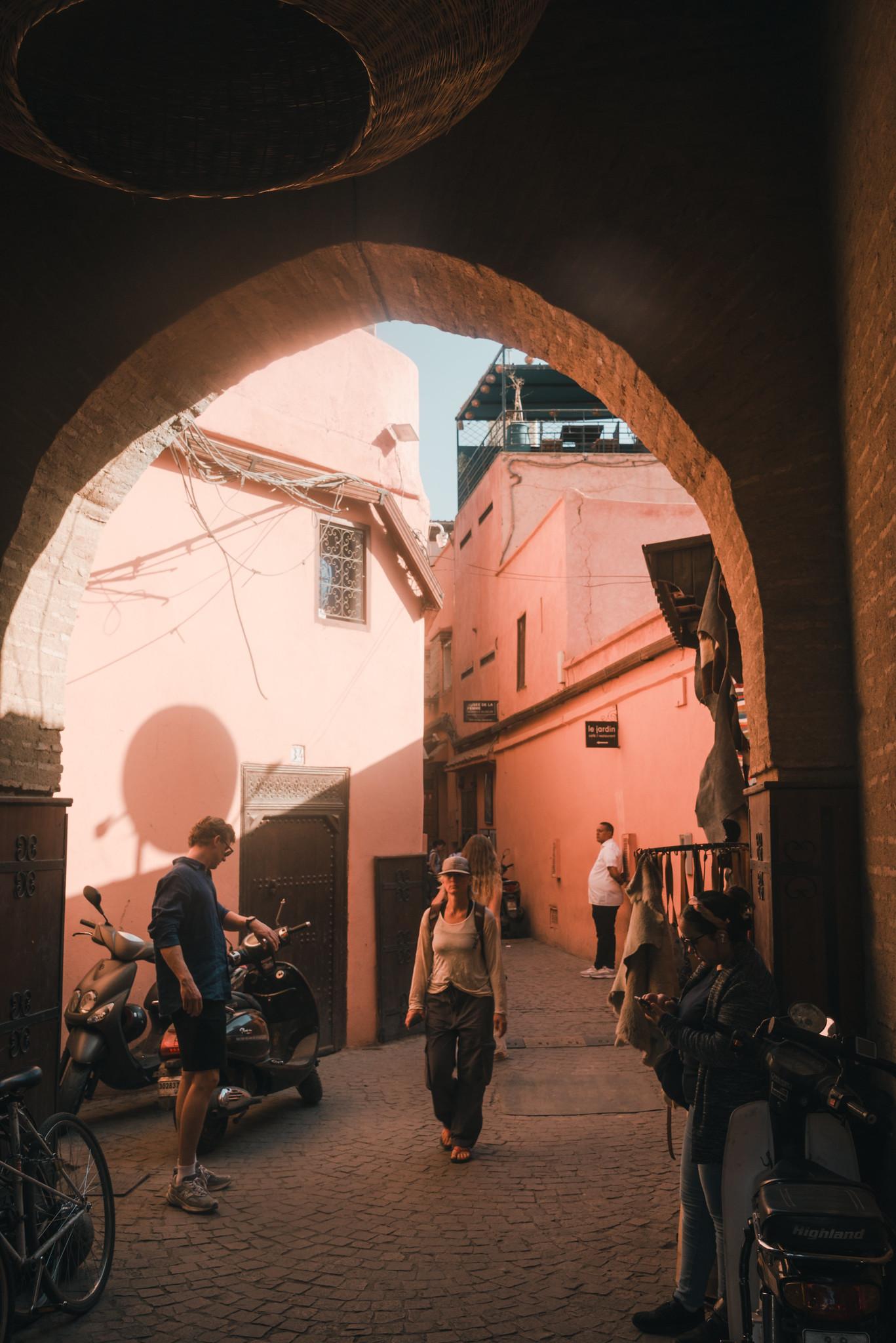 Alleys in the Medina