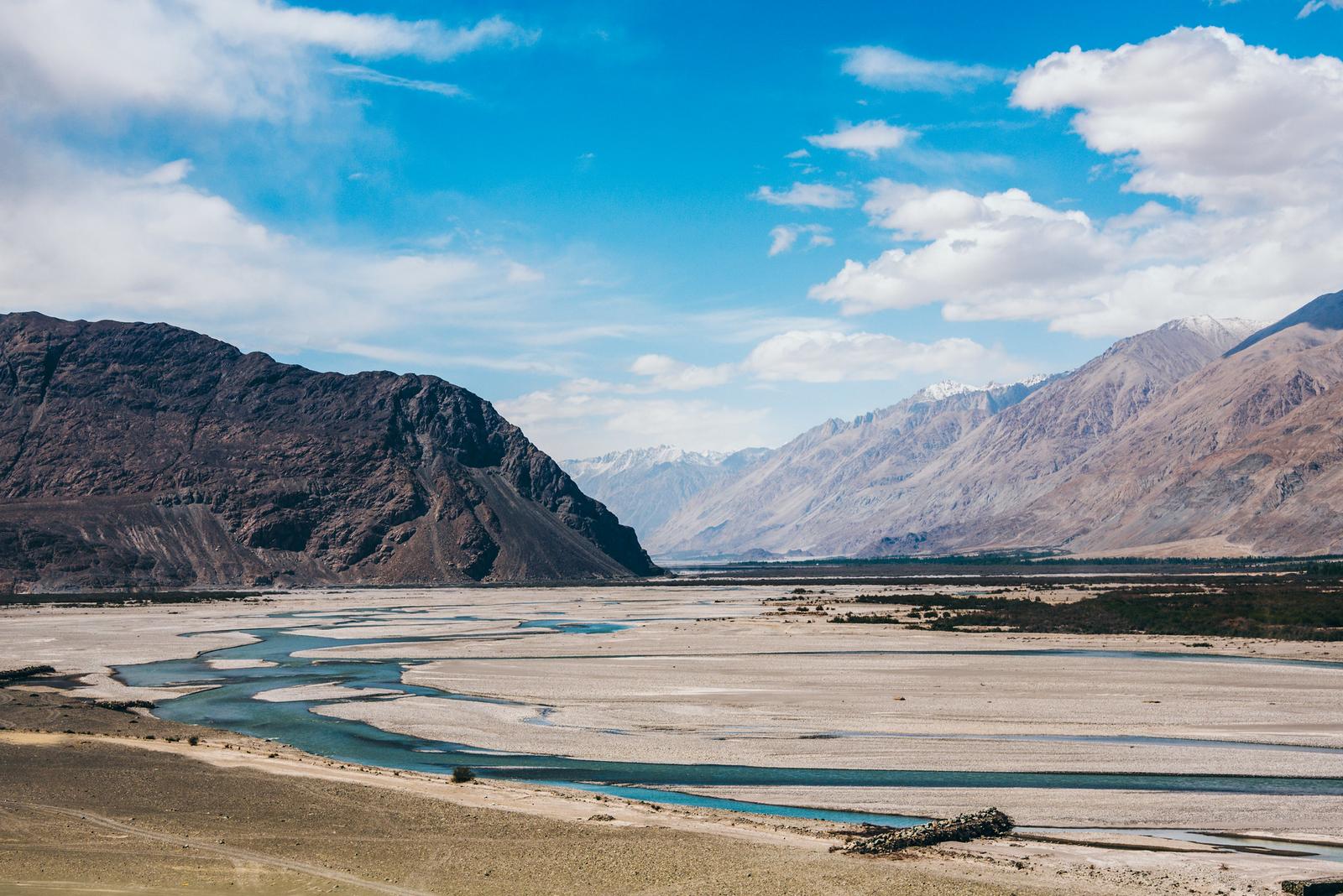 In the Middle of Shyok River