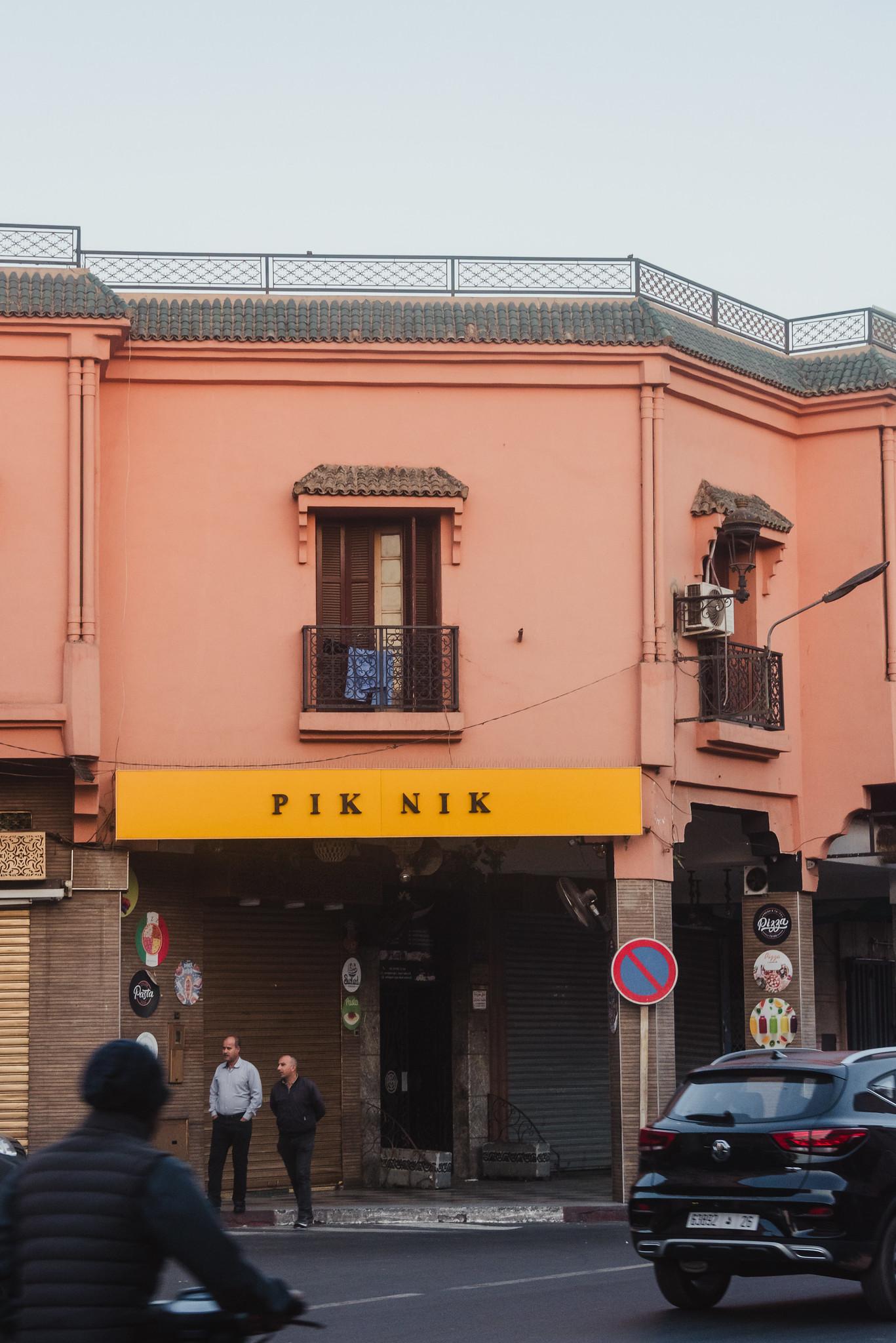 Strolling along Hoummane El Fetouaki Avenue