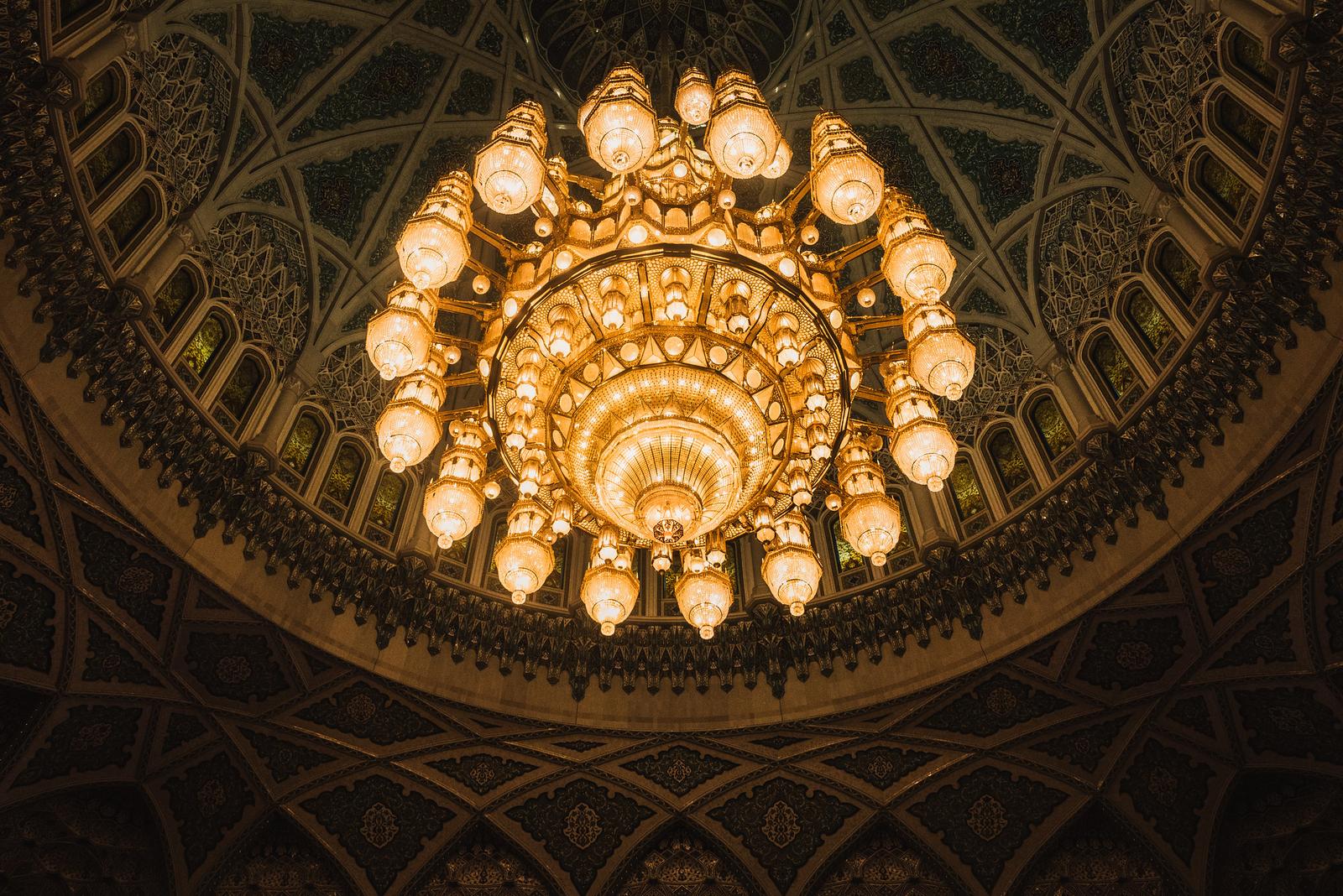 The Chandelier and Ceiling Patterns