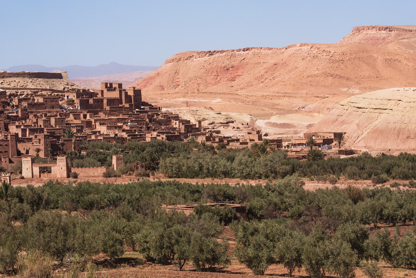 Aït Benhaddou from the Distance