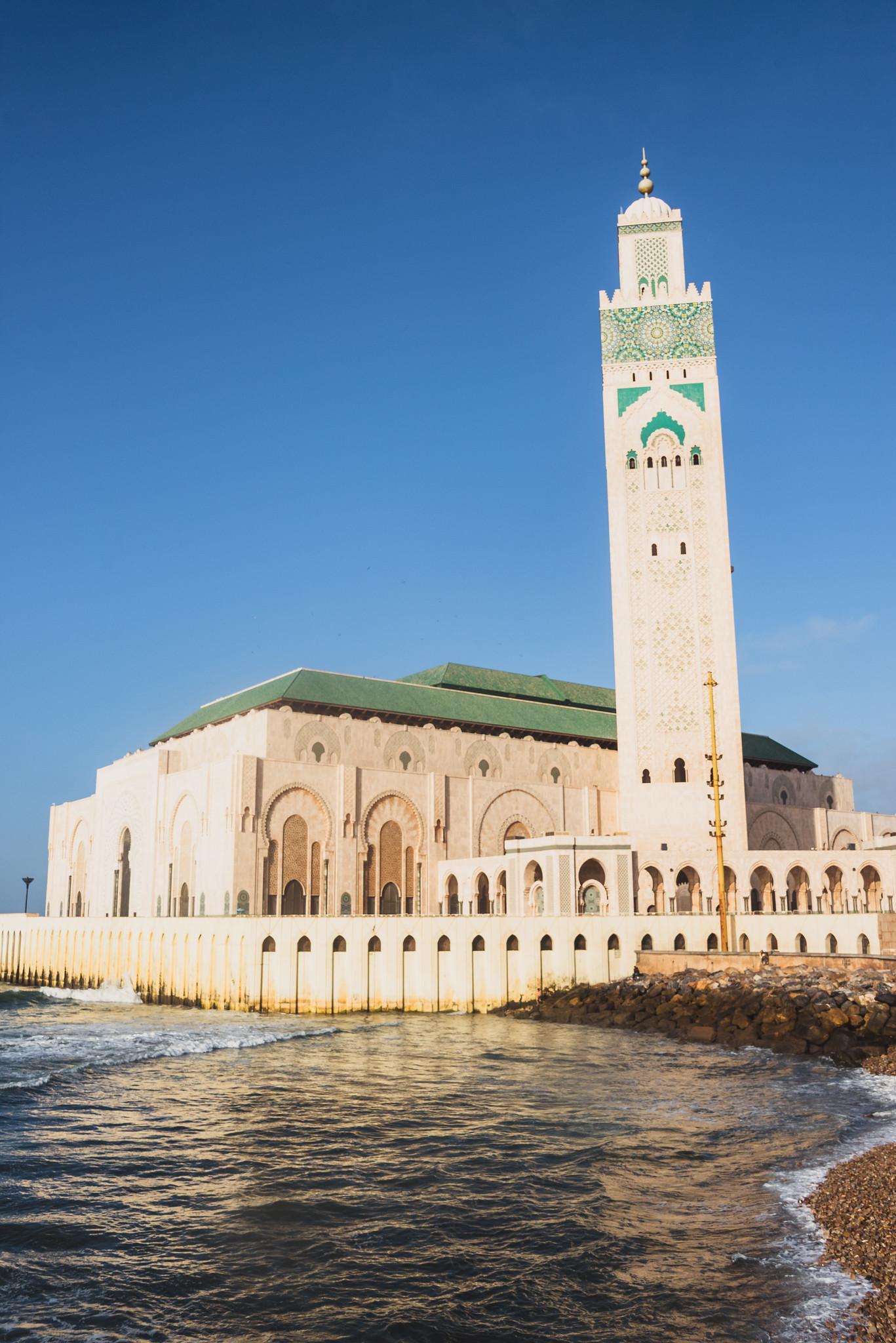 The Mosque Stretching out towards the Sea
