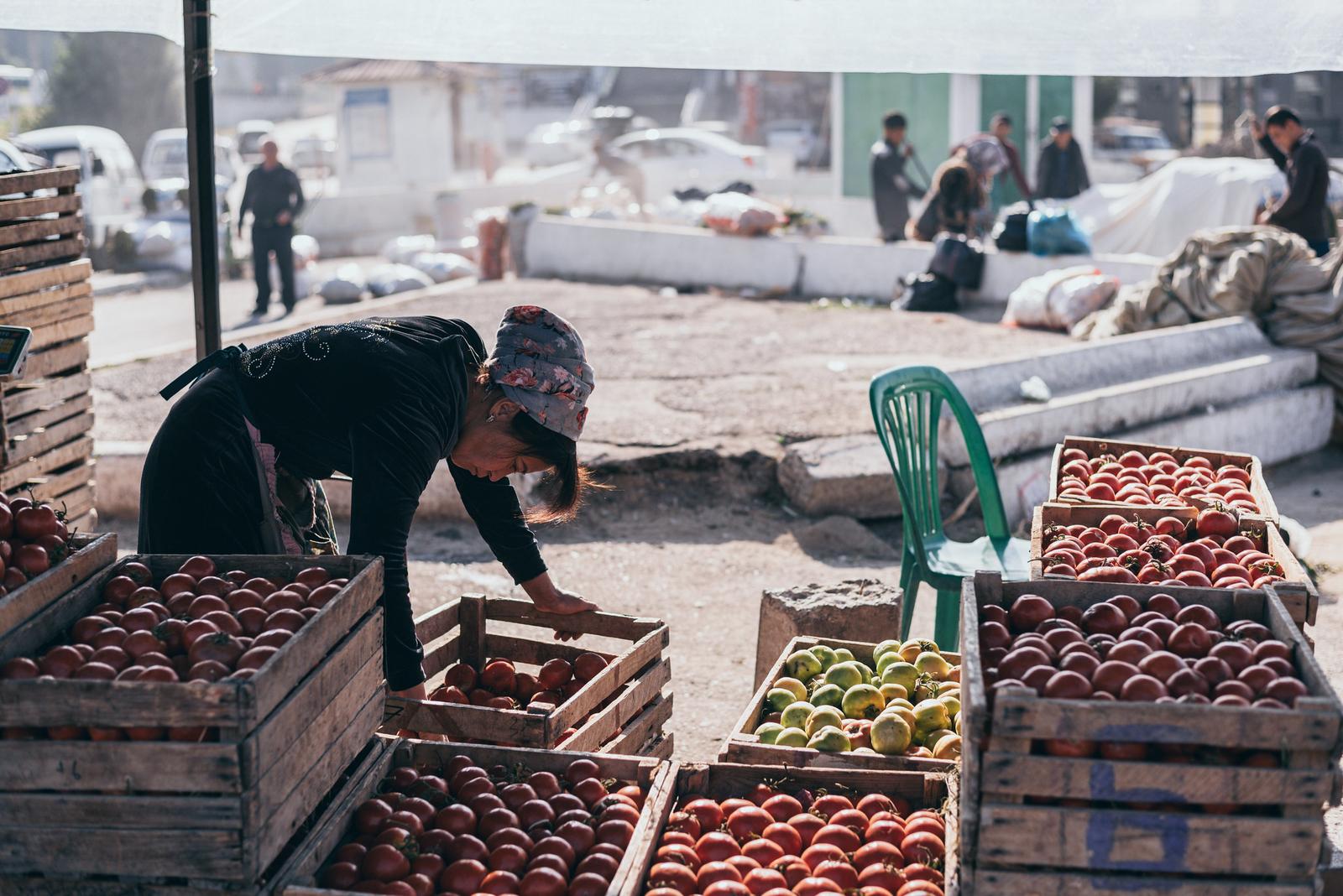 A Vegetable Vendor