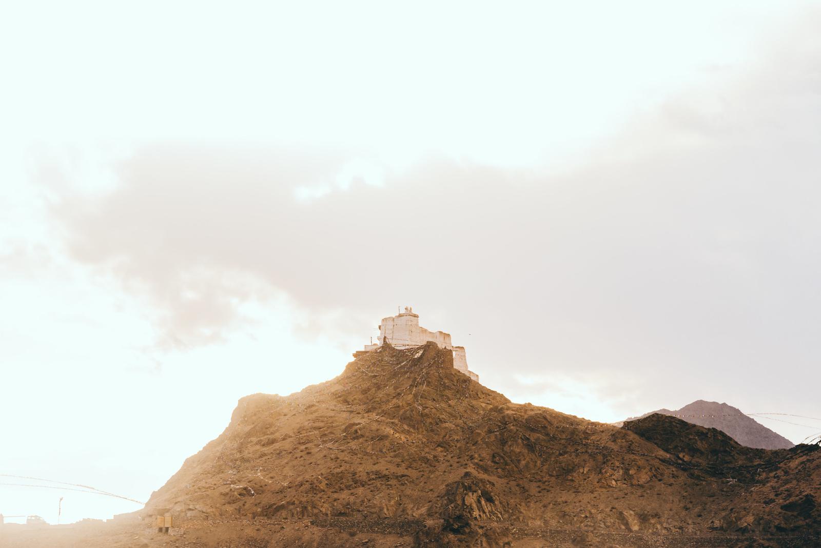 Namgyal Tsemo from below