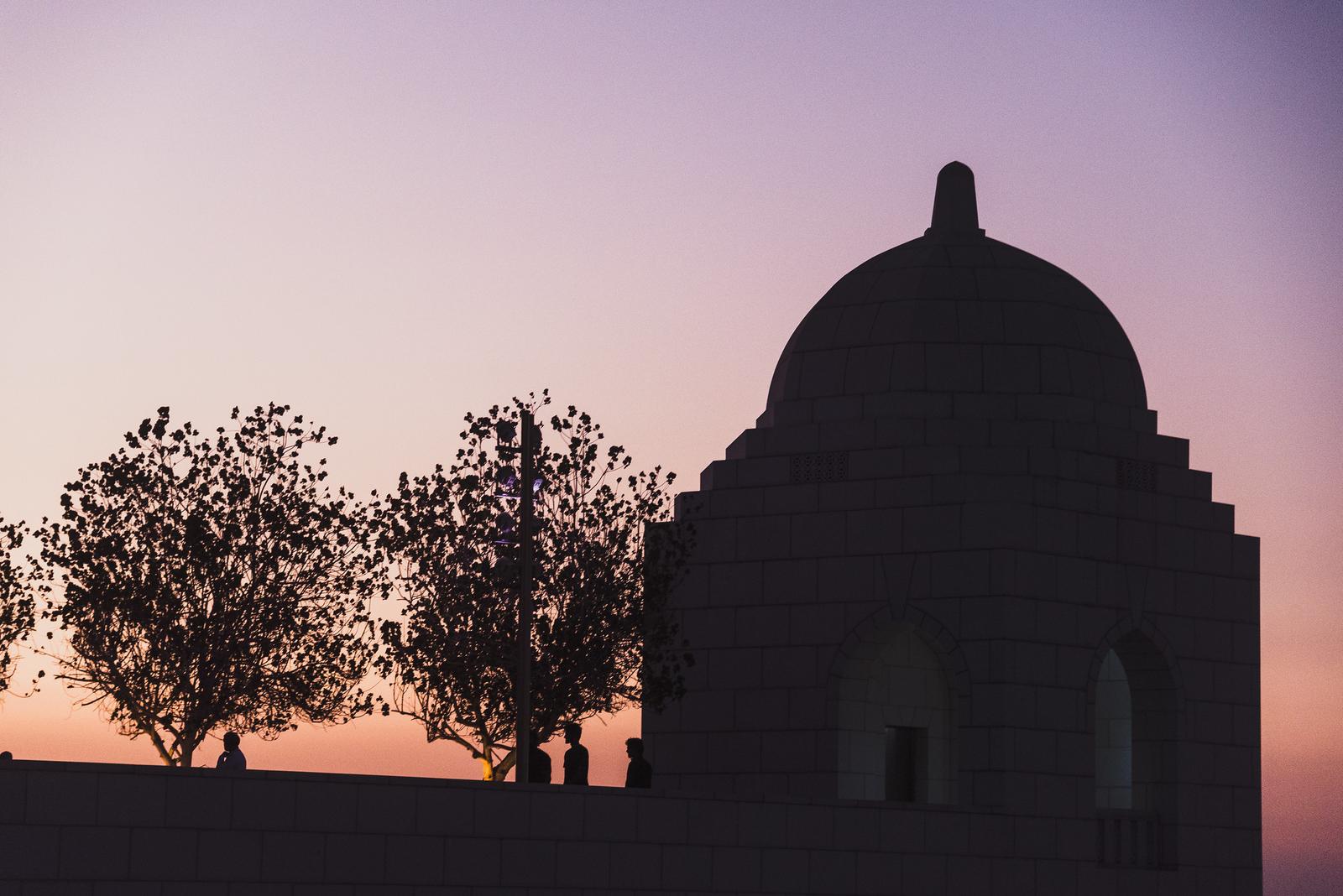 Sunset Photographed from the Mosque