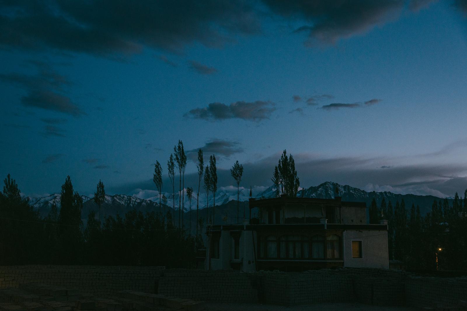 A Night Landscape in Leh
