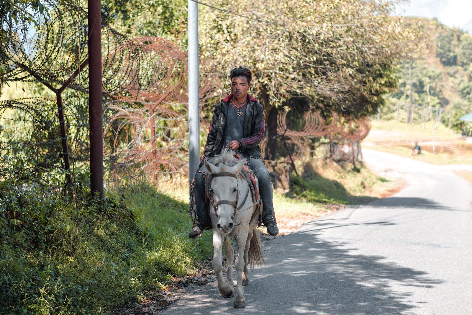 Twisting Roads, Horse and Dump Truck