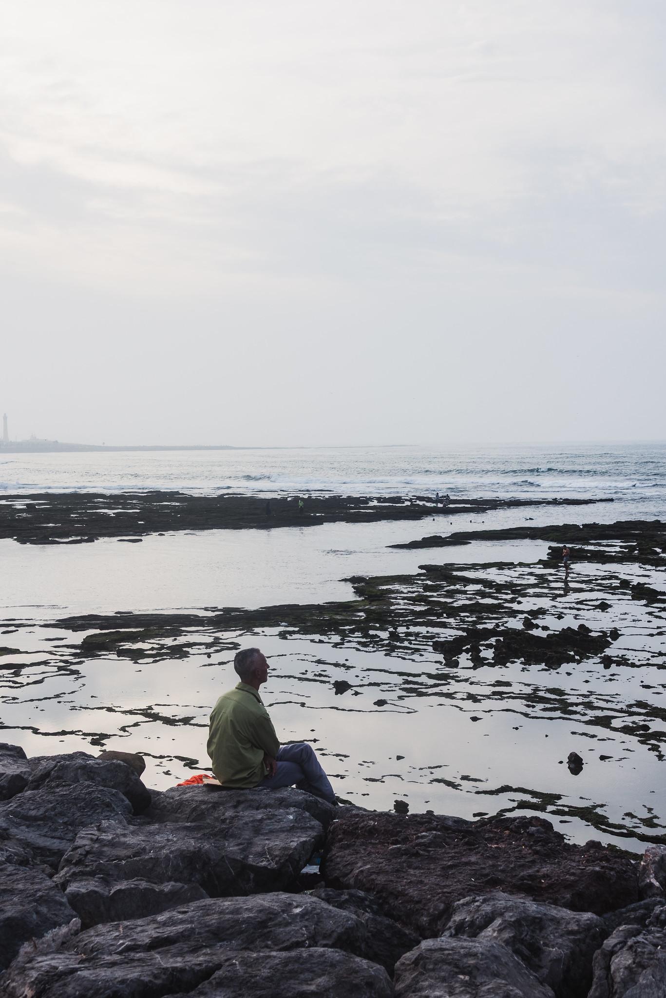 By the Sea on a Cloudy Day