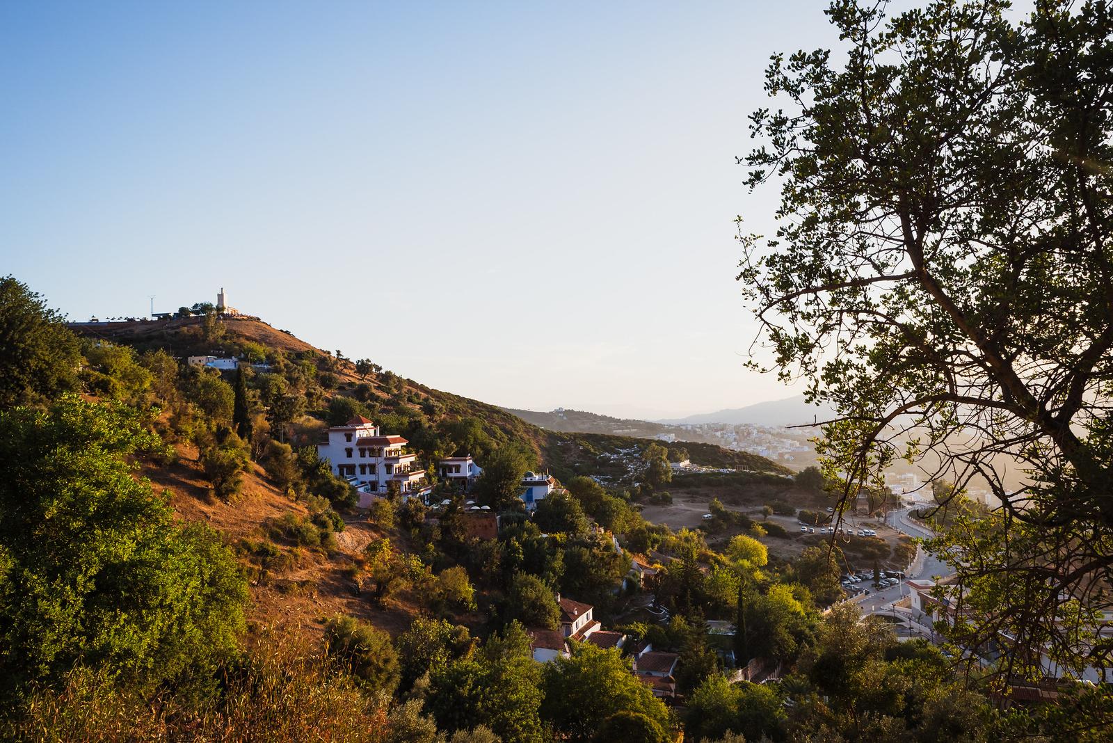 Bouzafer Hill in the Distance