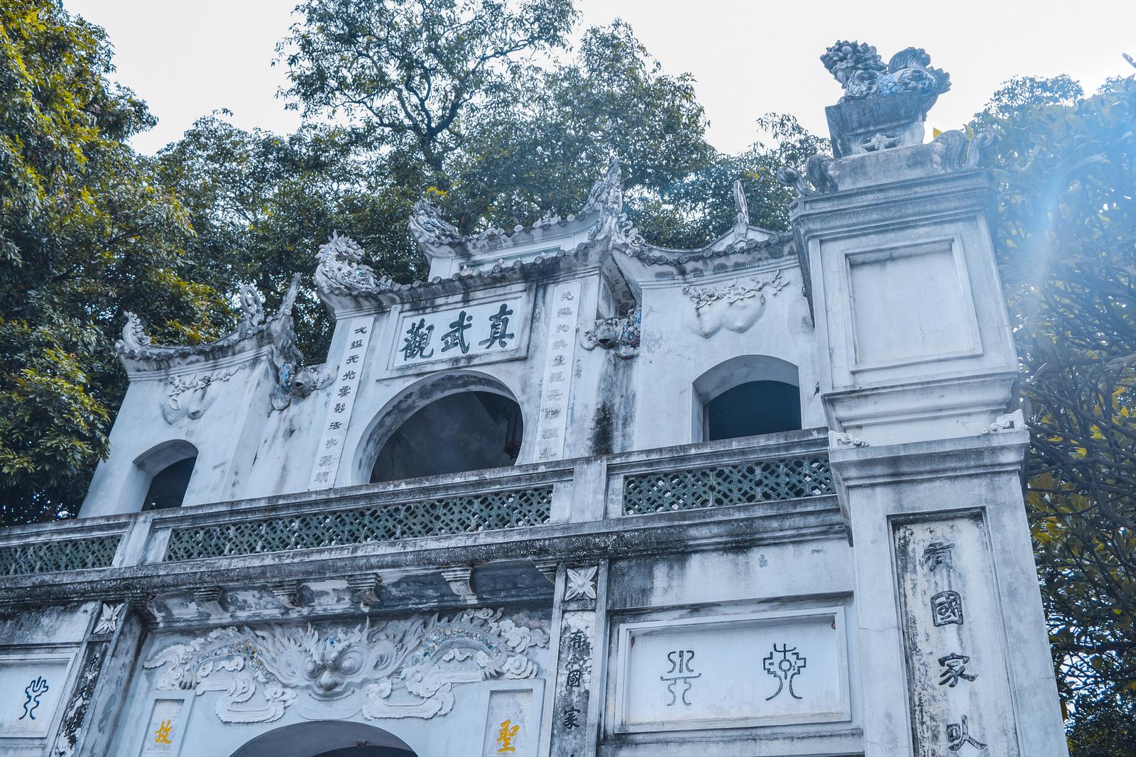 Quan Thanh Temple's Entrance