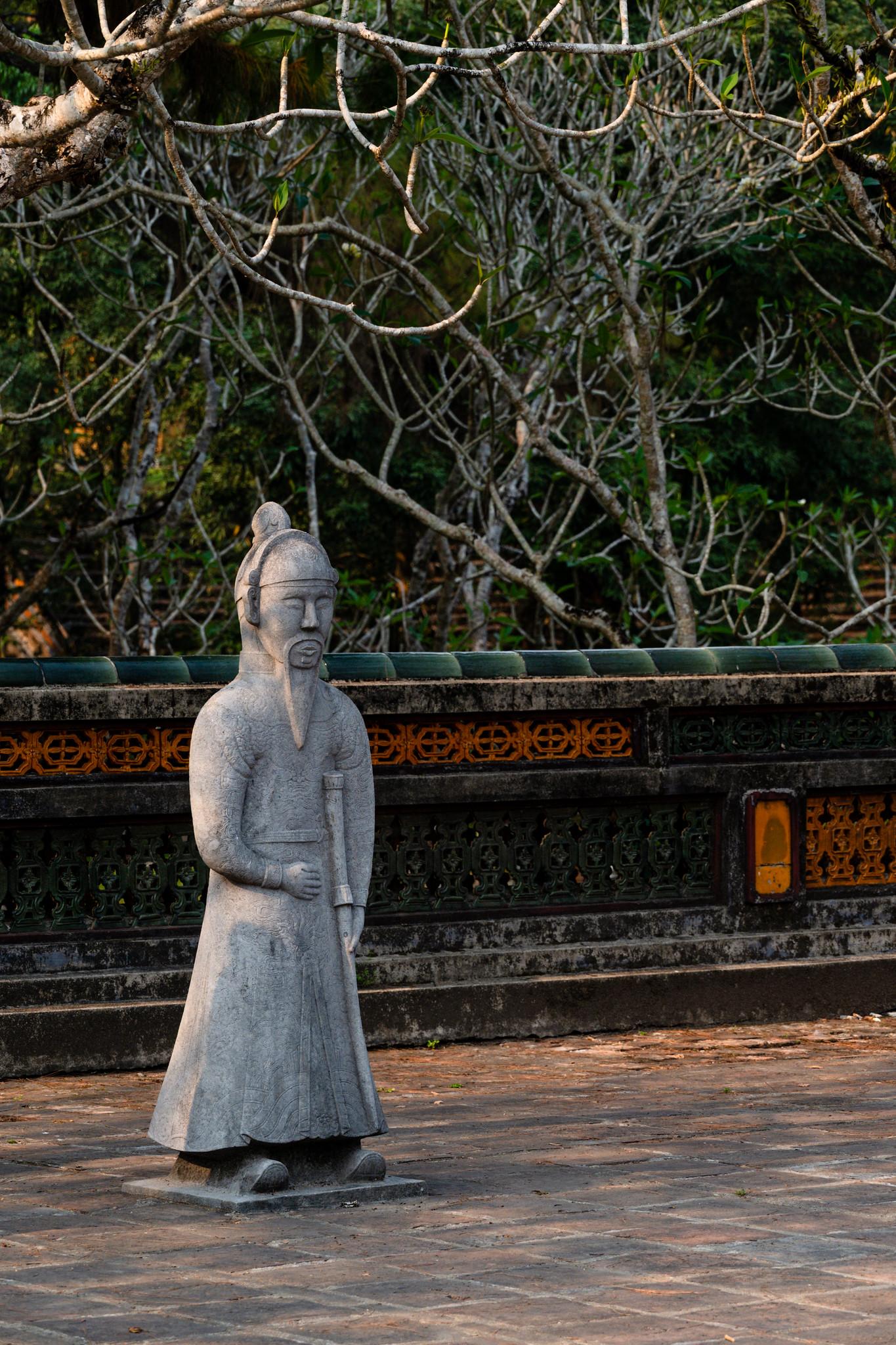 A Mandarin Statue at Bai Dinh