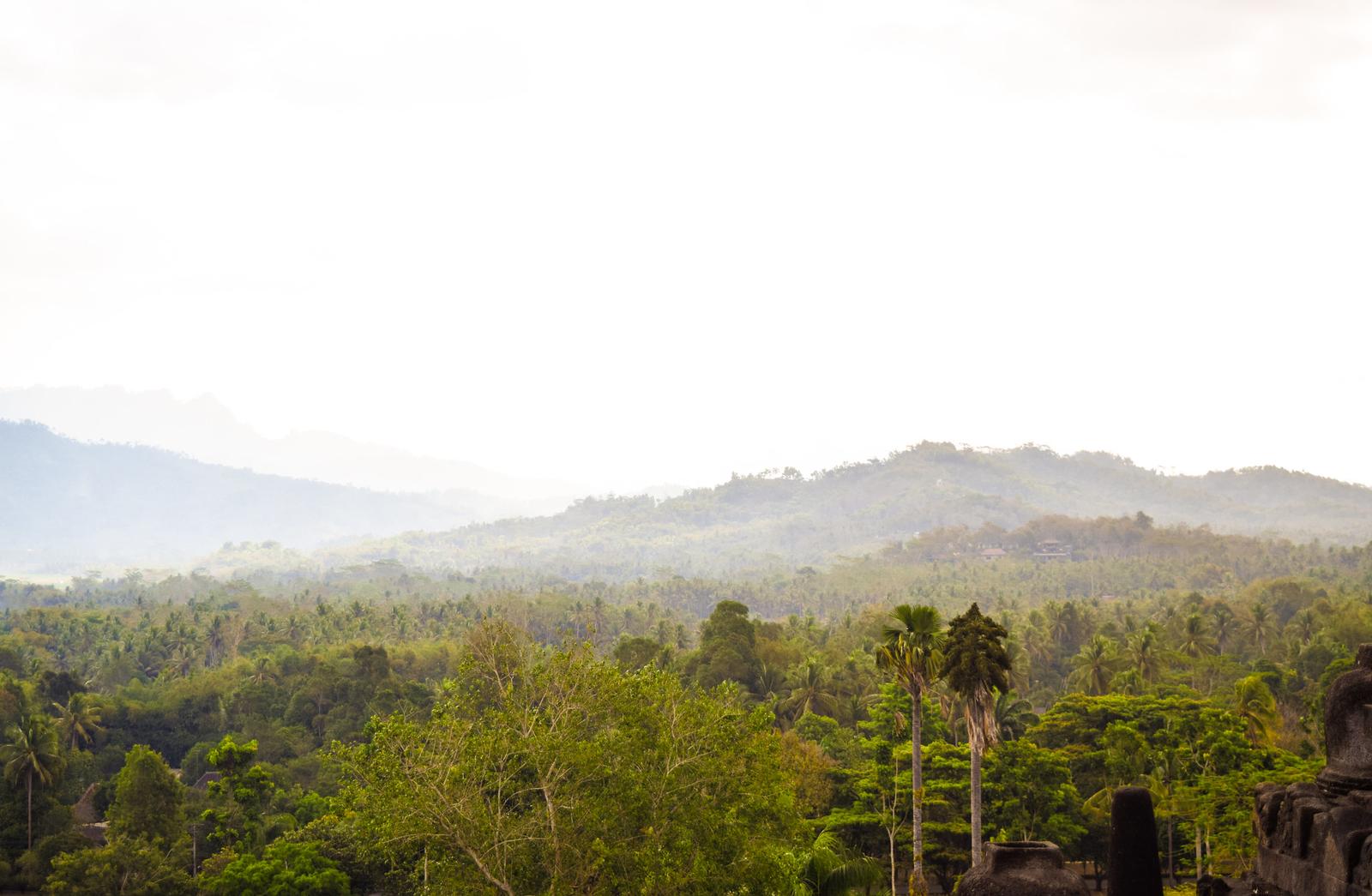 Landscape Sights from Borobudur