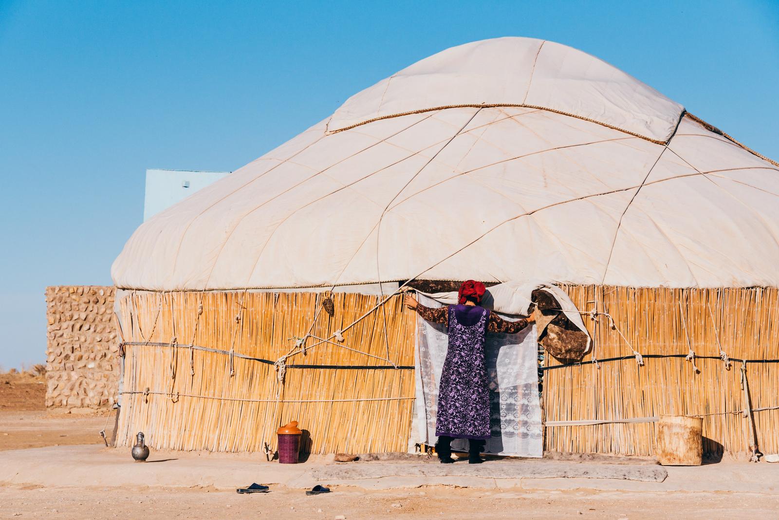 A Lady from the Nomadic Village