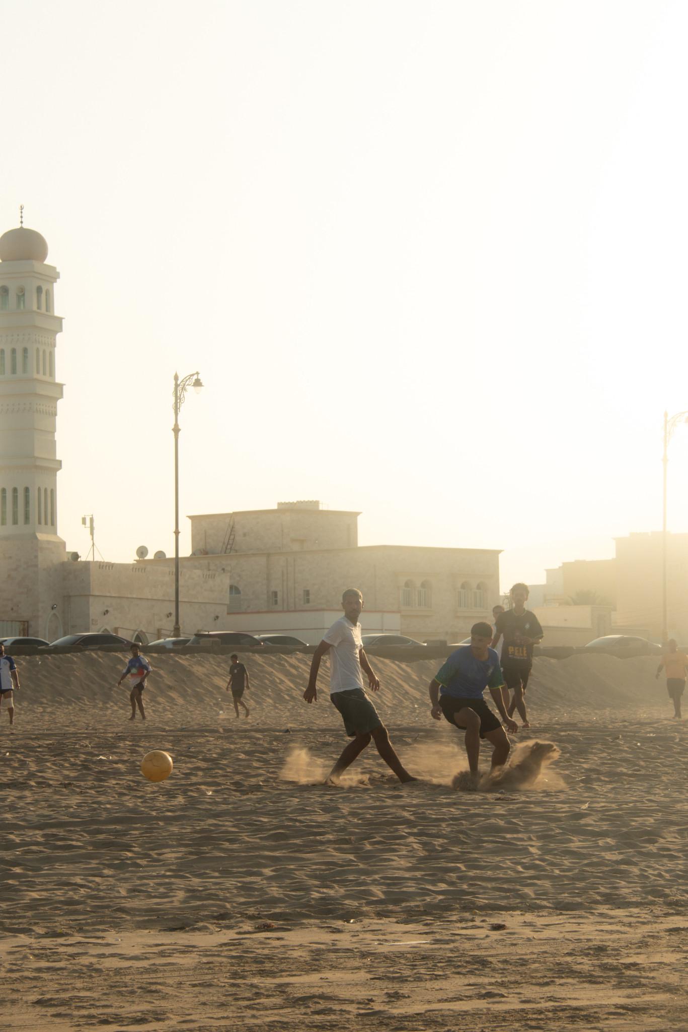 The Lively Scene at the Beach
