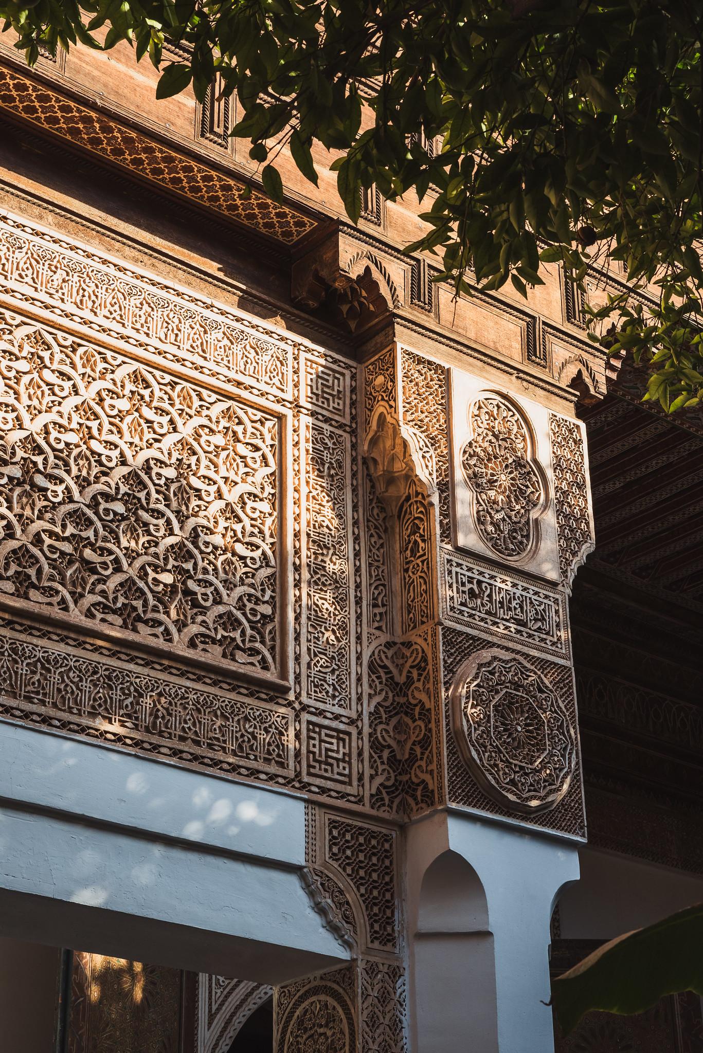 Wood Carvings on the Wall