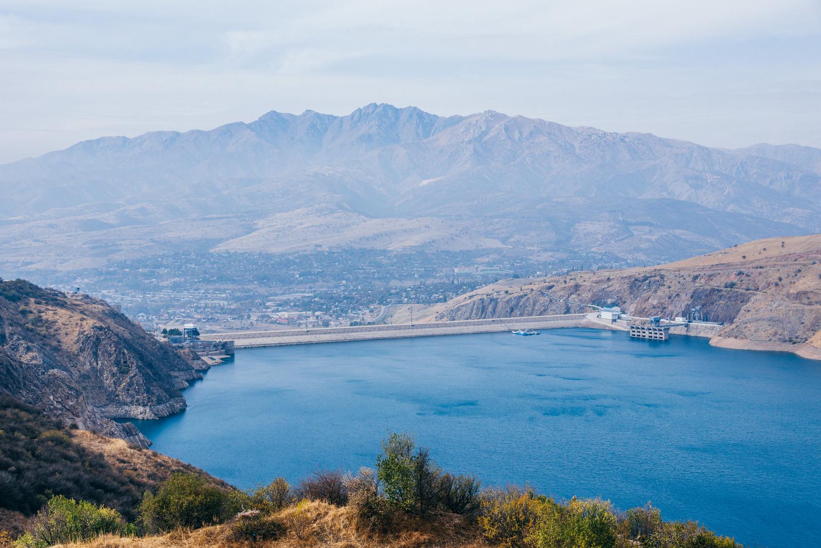 The Blue Chorvoq Lake