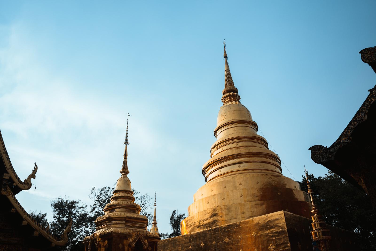 The Gold-Gilded Stupa