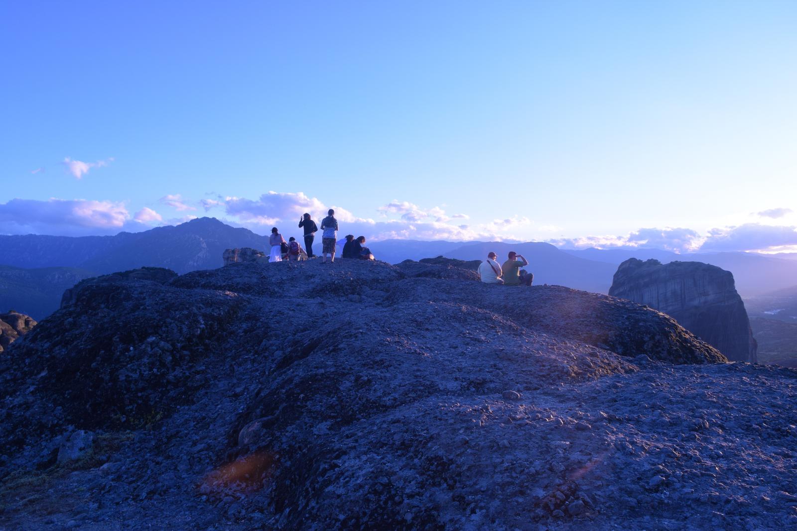 Ánh tà dương Meteora