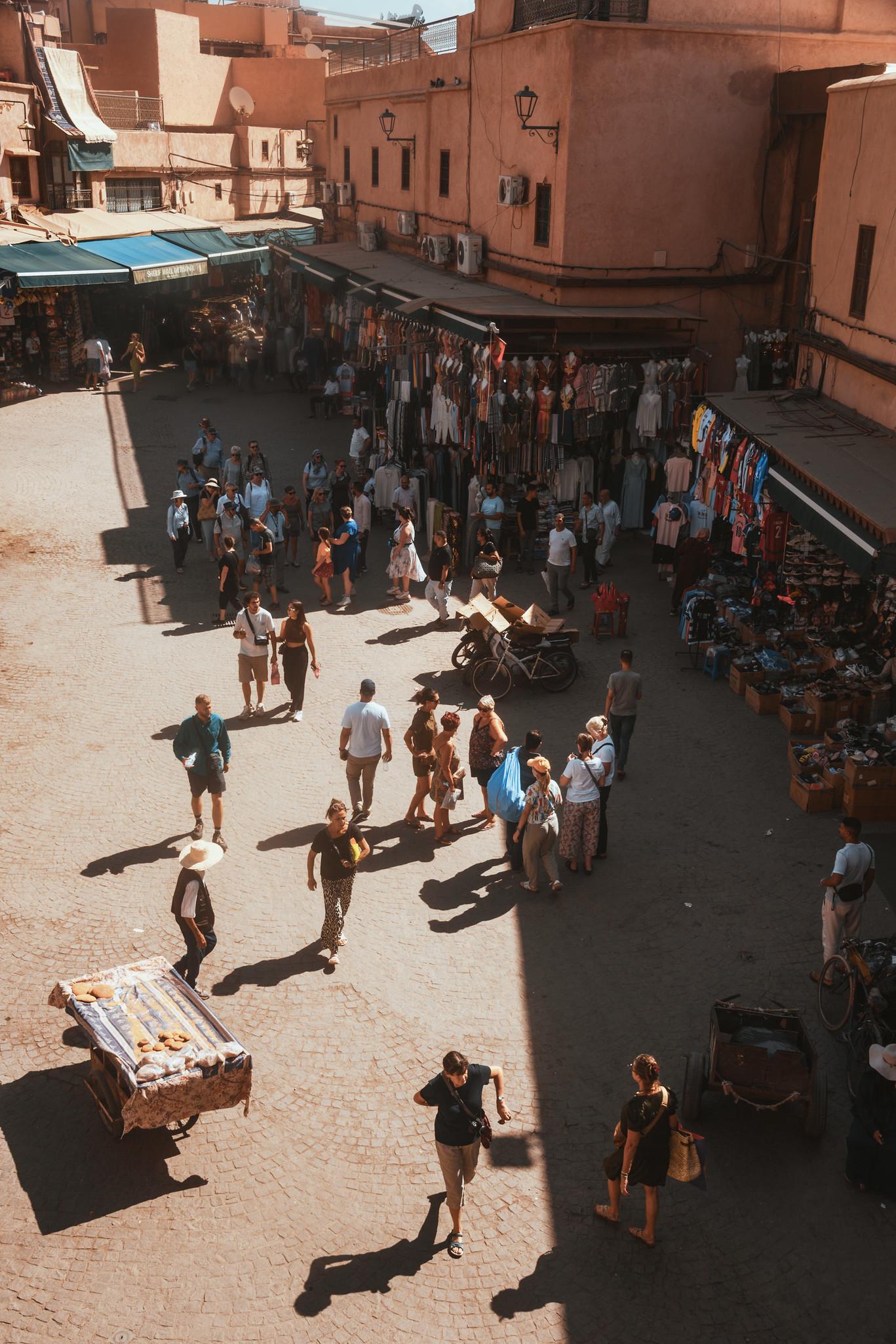From the Restaurant Balcony