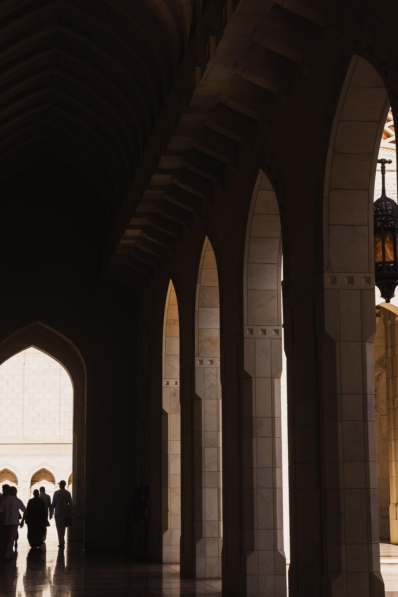 The Rows of Columns Casting Shadows