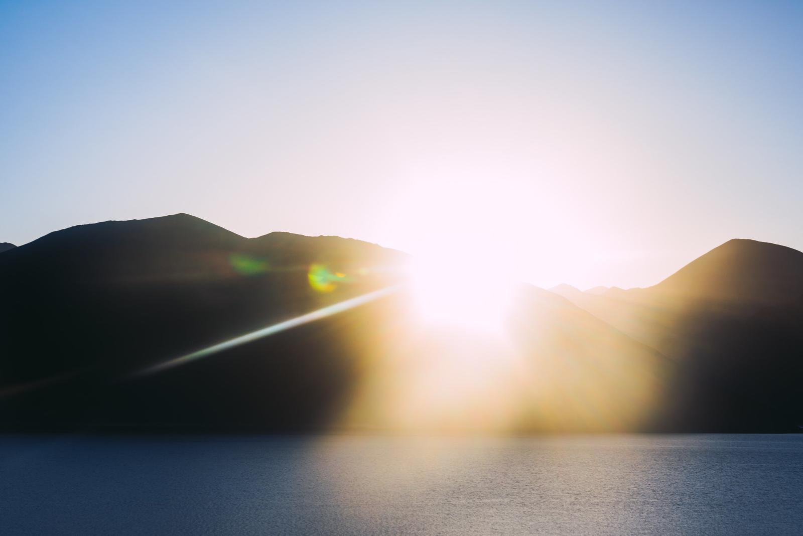 Early Morning at Pangong