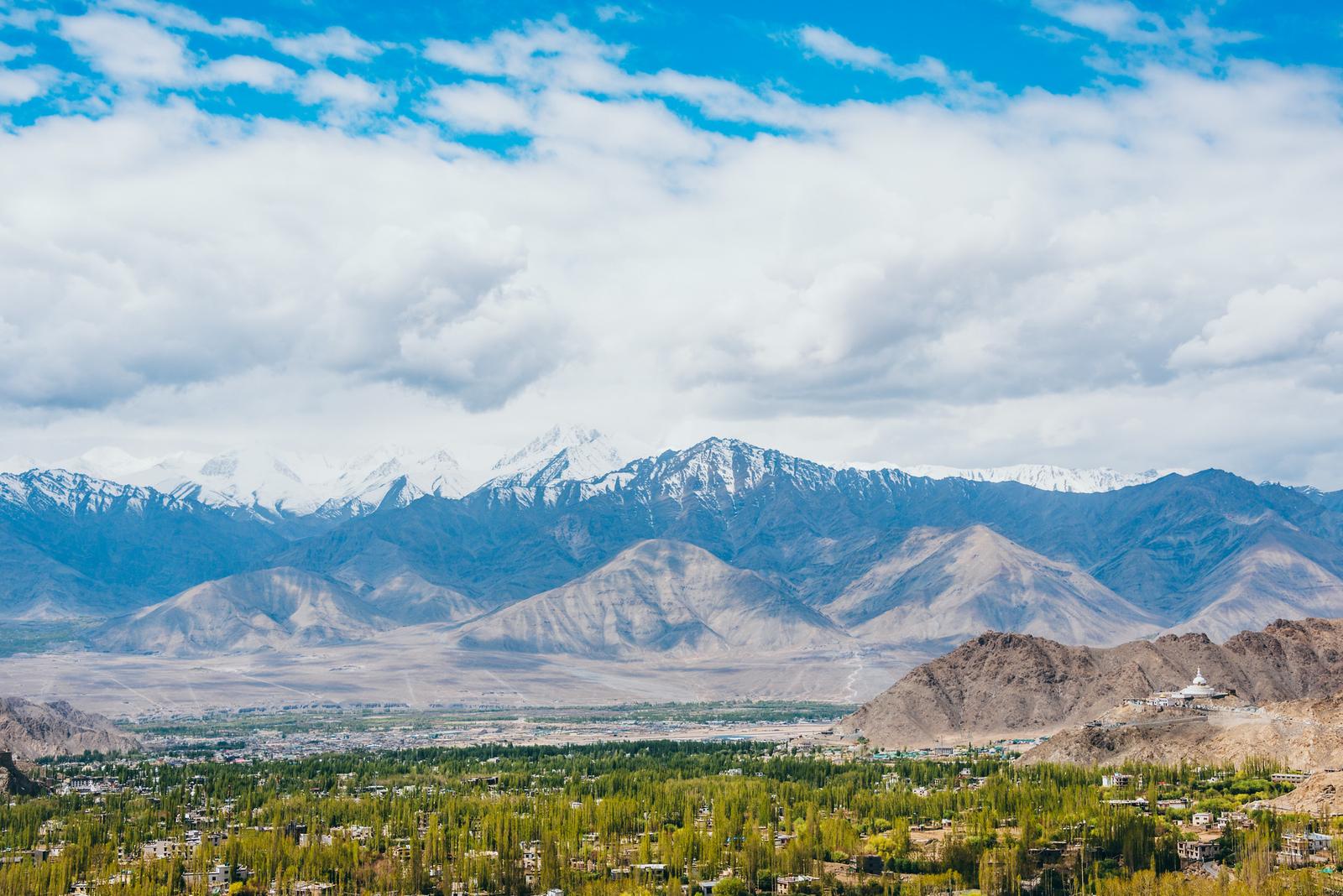 The Greeneries from Khardung La Road View