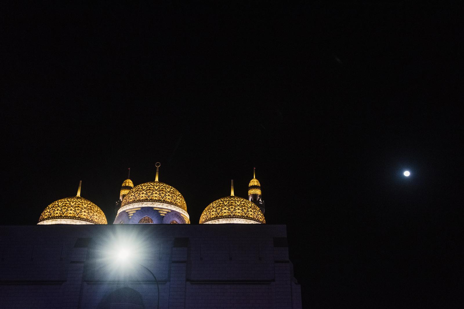 The Mosque under the Moonlight