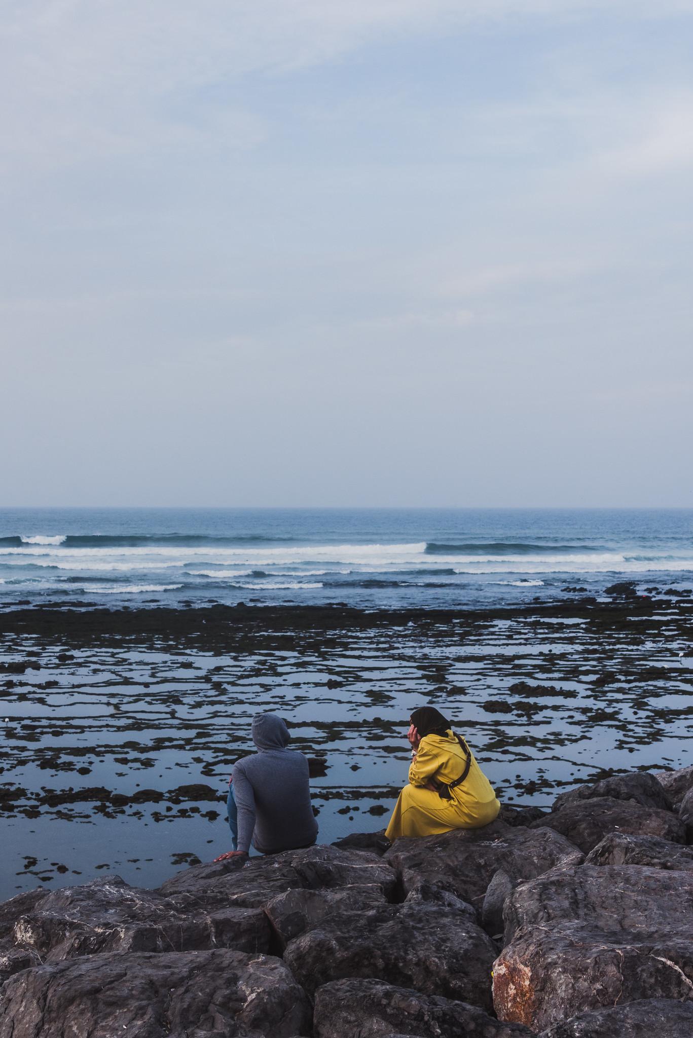 By the Sea on a Cloudy Day