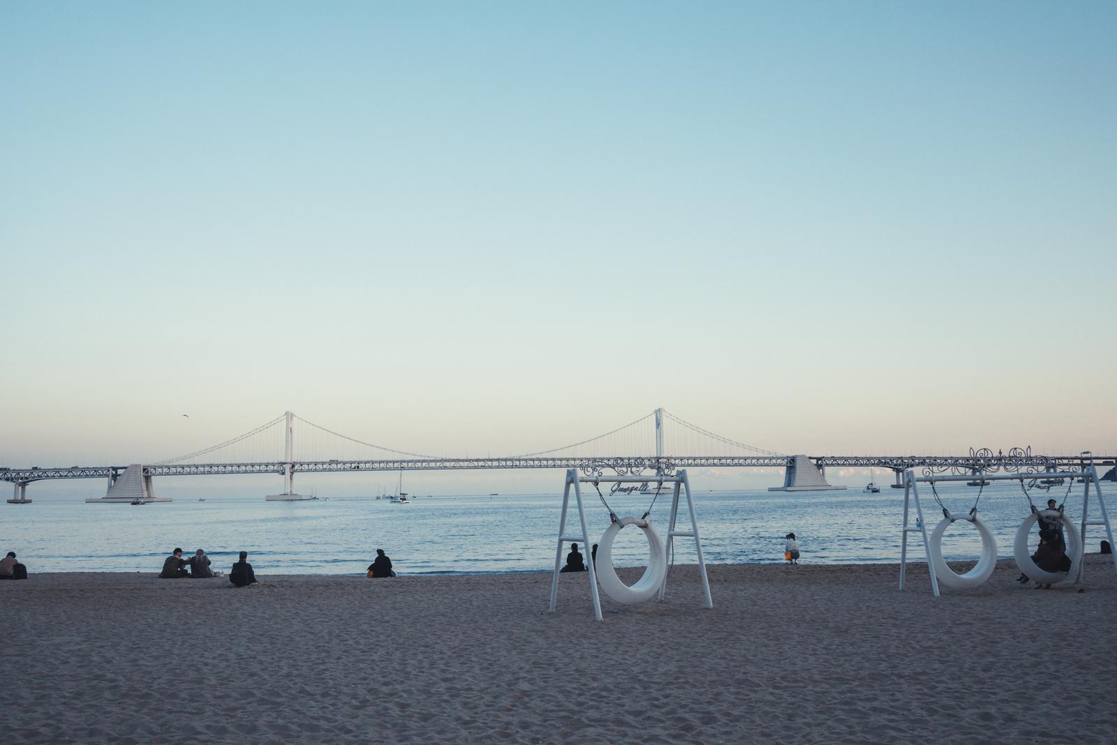 Gwangalli Beachgoers