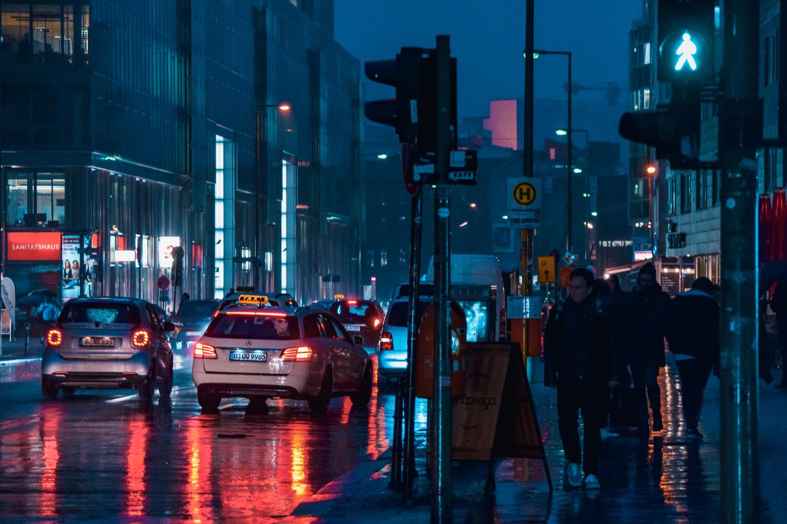 Berlin Night Street