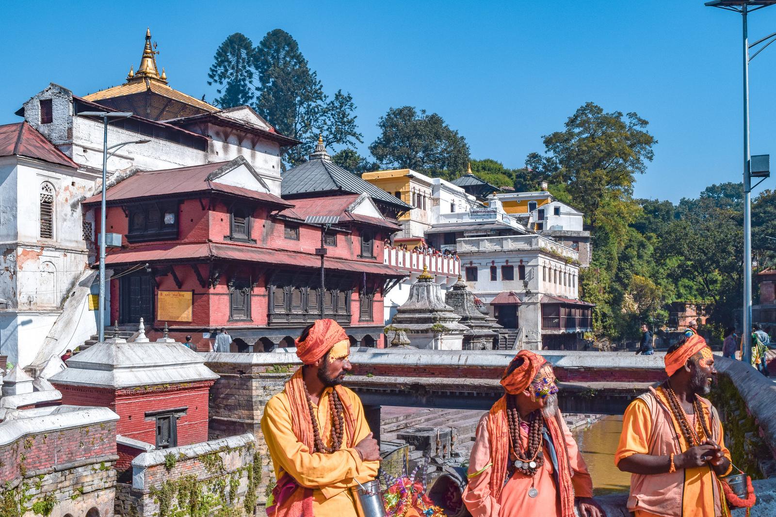 Hindu Sadhus at Pashupatinath