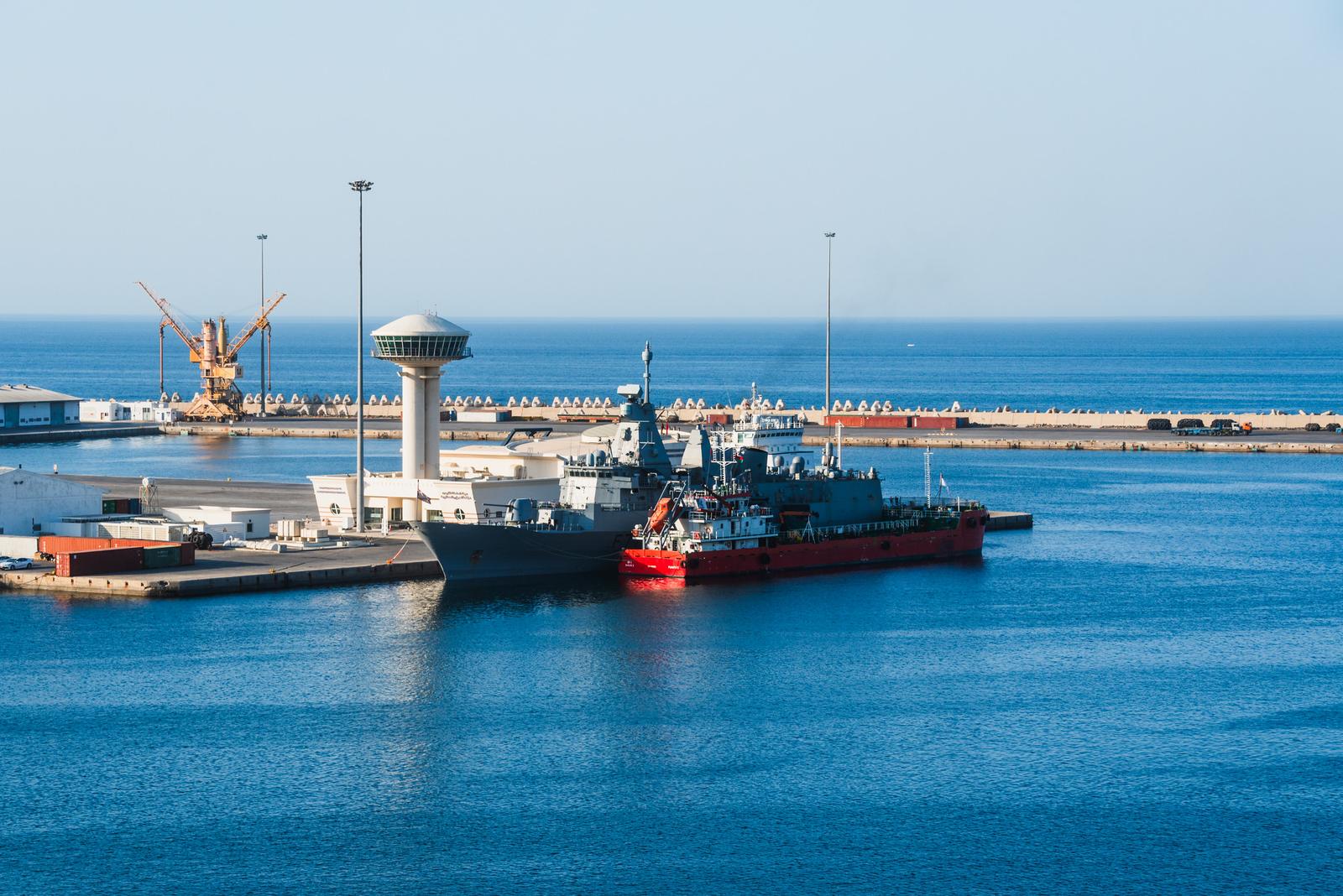 At the Port