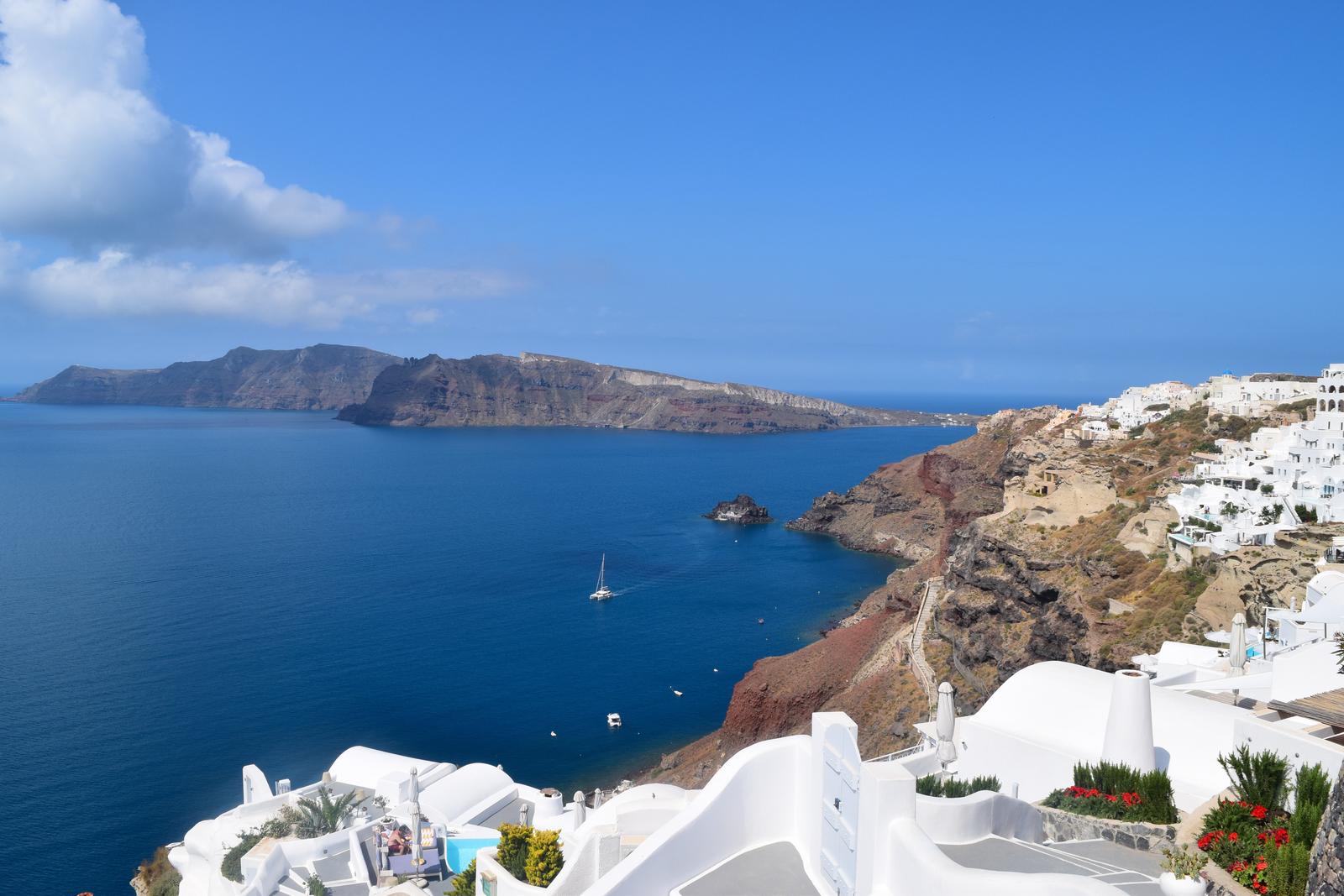 View towards Oia