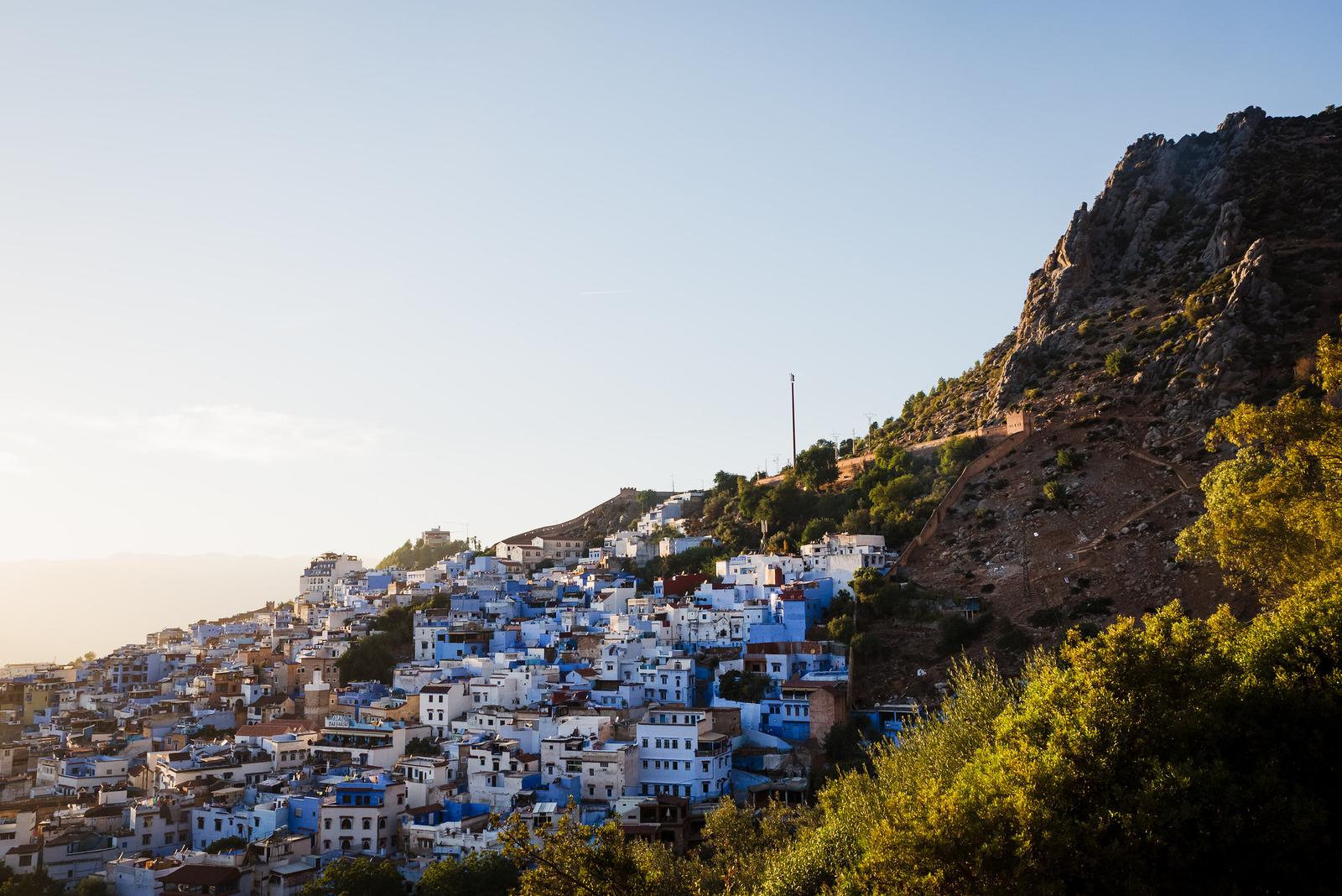 City by the Mountainside